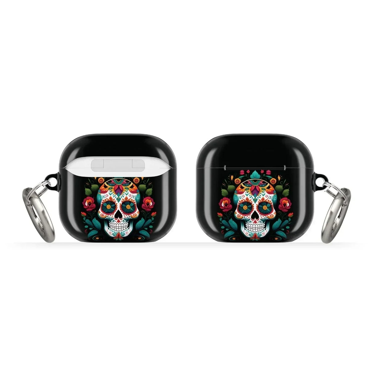 Mexican Sugar Skull AirPods 4 Case - The Global Wanderer