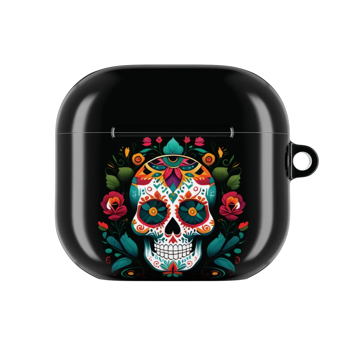 Mexican Sugar Skull AirPods 4 Case - The Global Wanderer