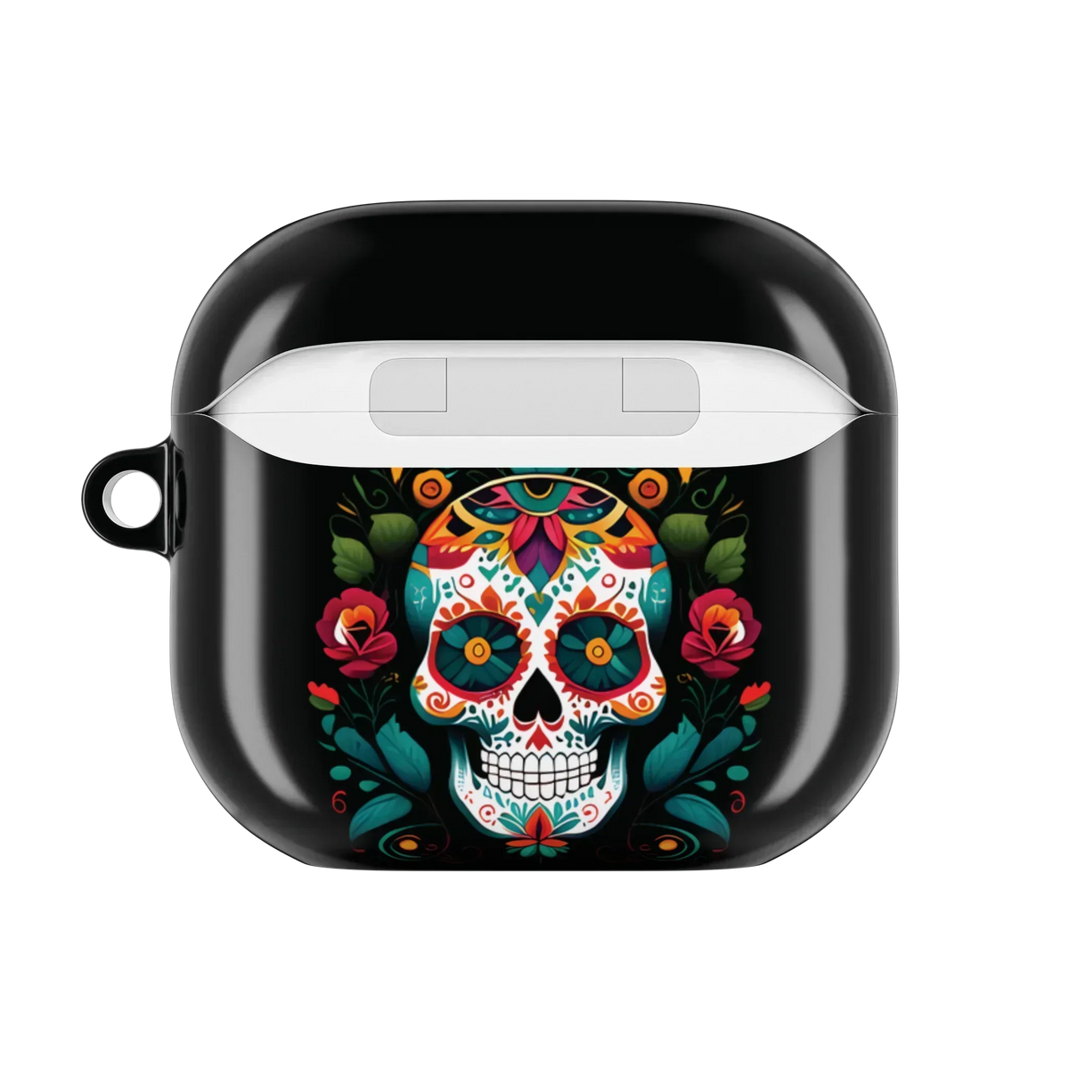 Mexican Sugar Skull AirPods 4 Case - The Global Wanderer