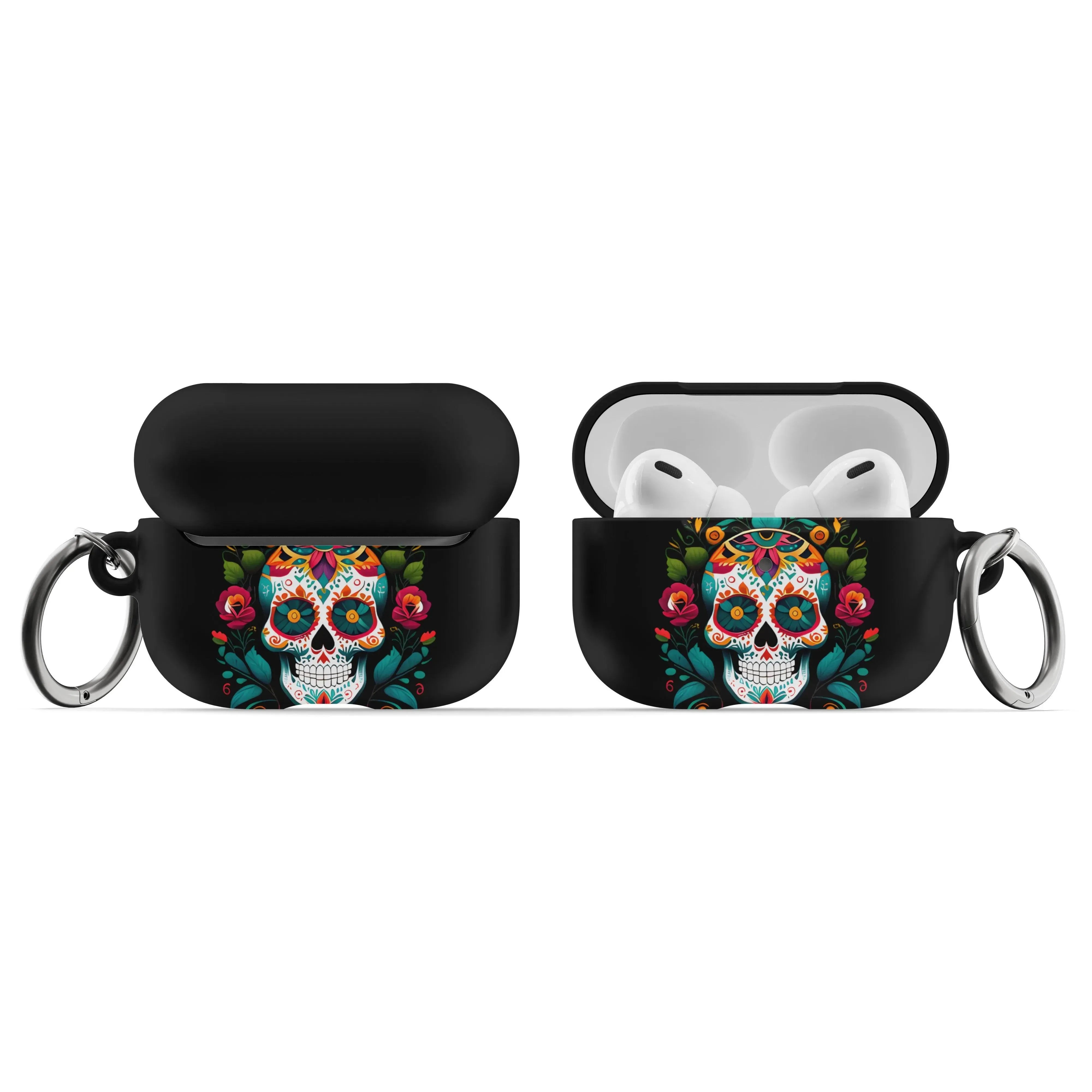 Mexican Sugar Skull AirPod Pro Case - The Global Wanderer