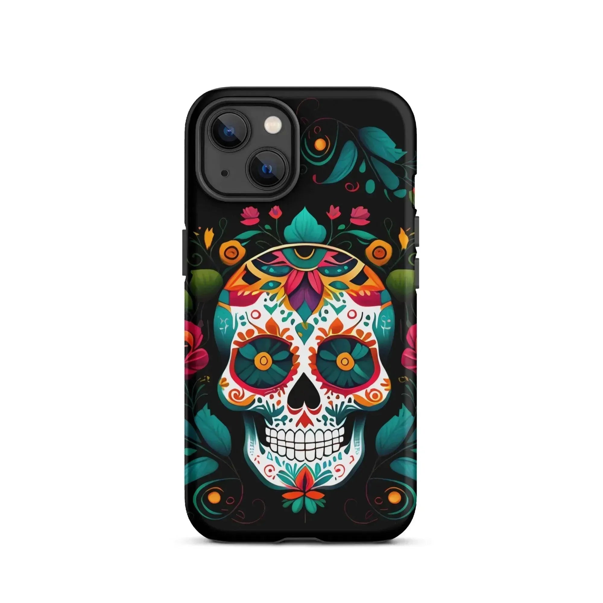 Mexican Sugar Skull Tough MagSafe iPhone® Case - The Global Wanderer