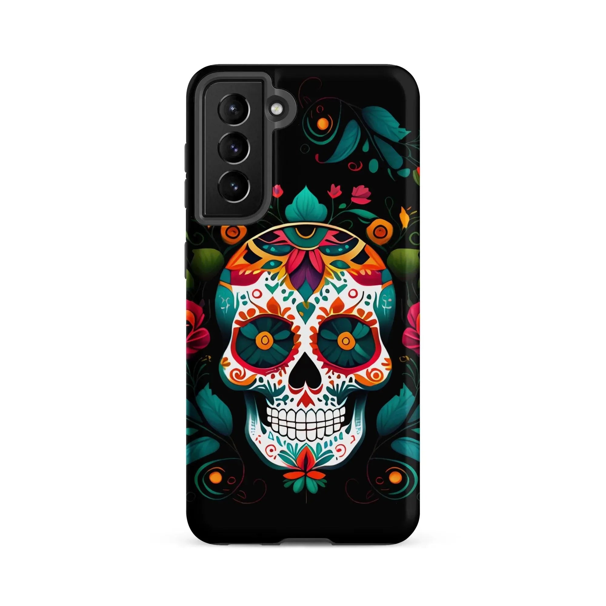 Mexican Sugar Skull Tough Samsung® Case - The Global Wanderer