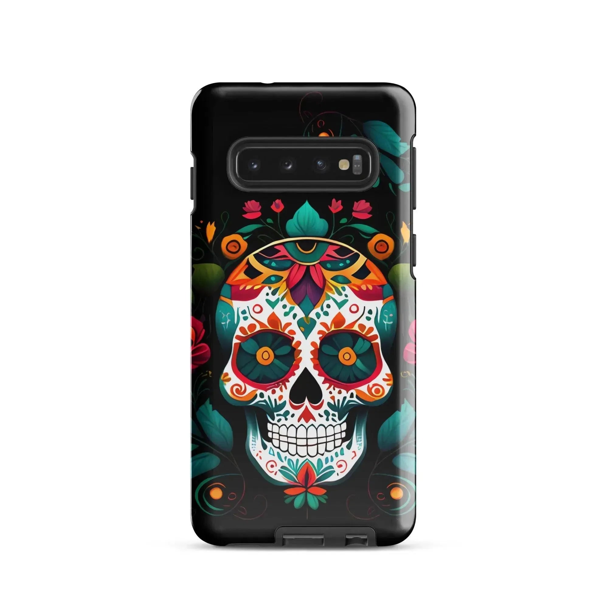 Mexican Sugar Skull Tough Samsung® Case - The Global Wanderer