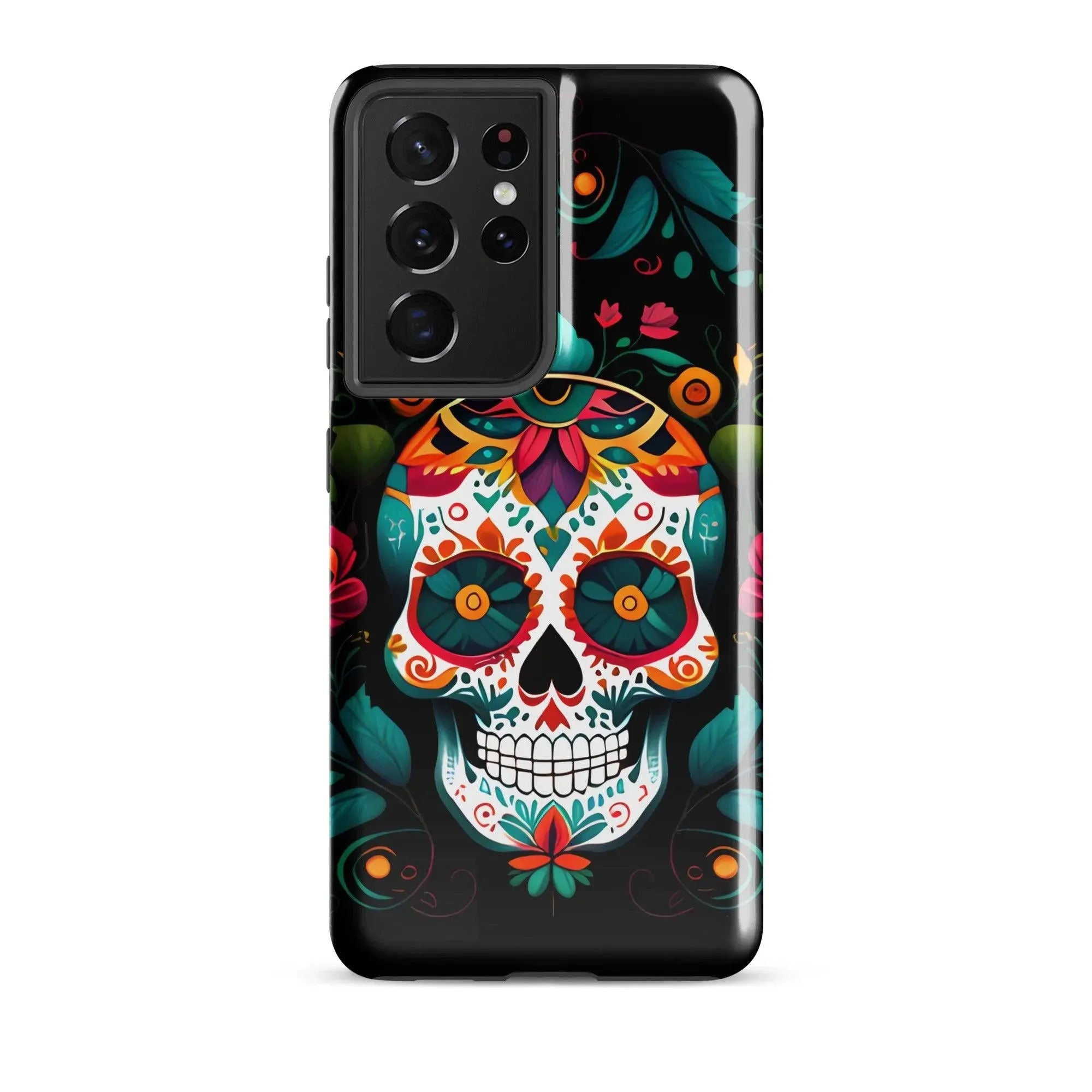 Mexican Sugar Skull Tough Samsung® Case - The Global Wanderer