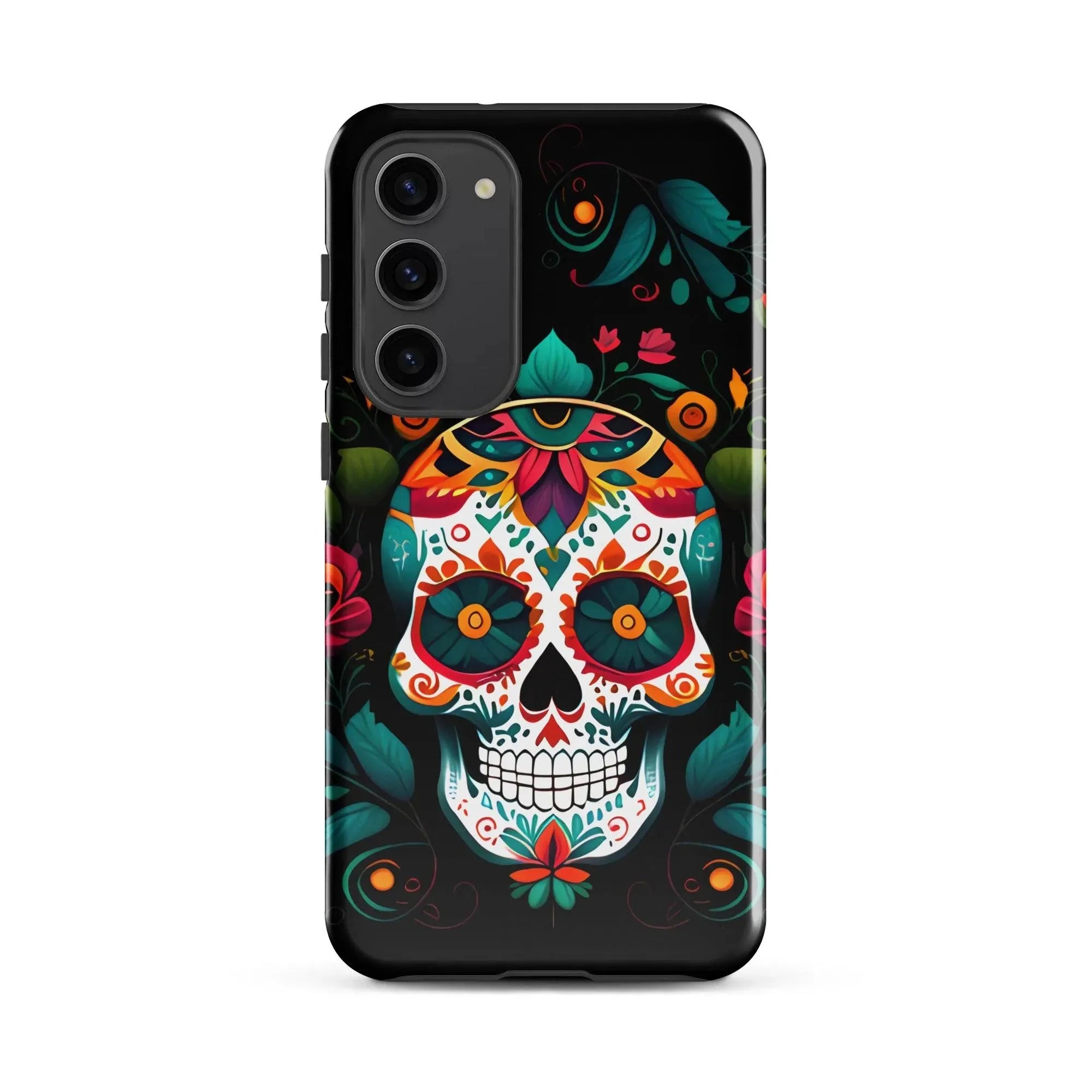 Mexican Sugar Skull Tough Samsung® Case - The Global Wanderer