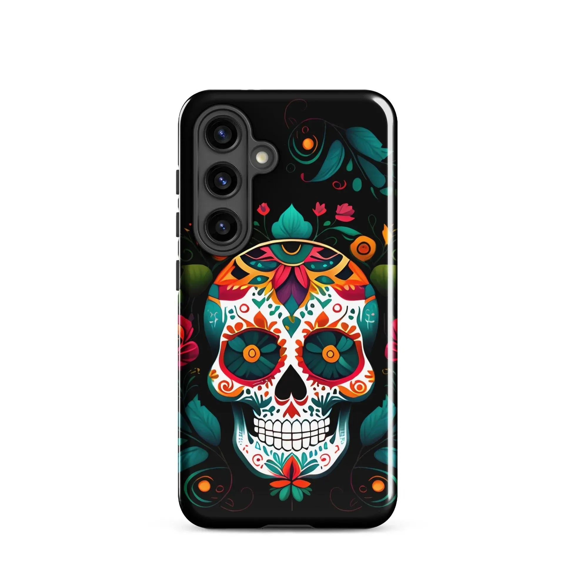 Mexican Sugar Skull Tough Samsung® Case - The Global Wanderer