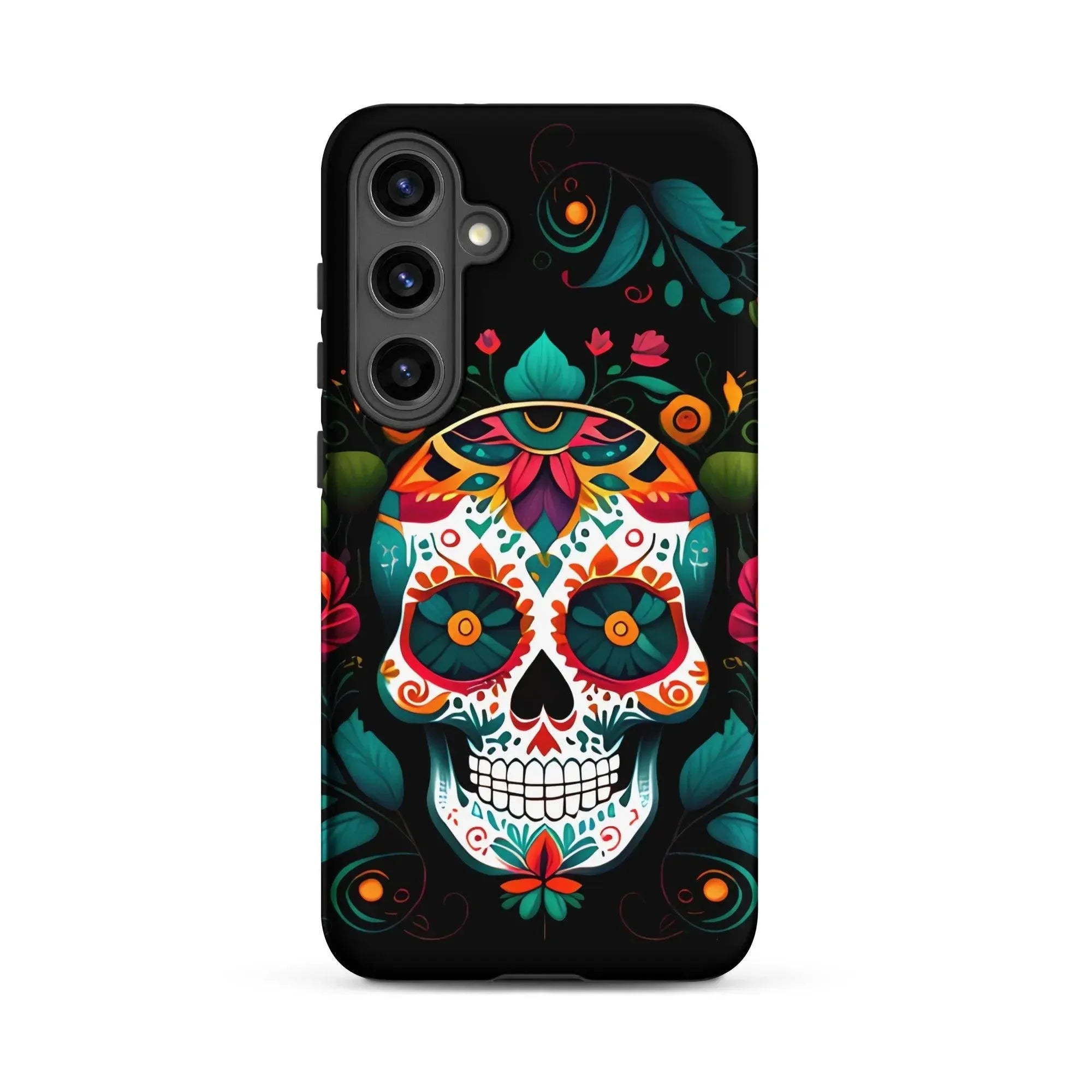 Mexican Sugar Skull Tough Samsung® Case - The Global Wanderer