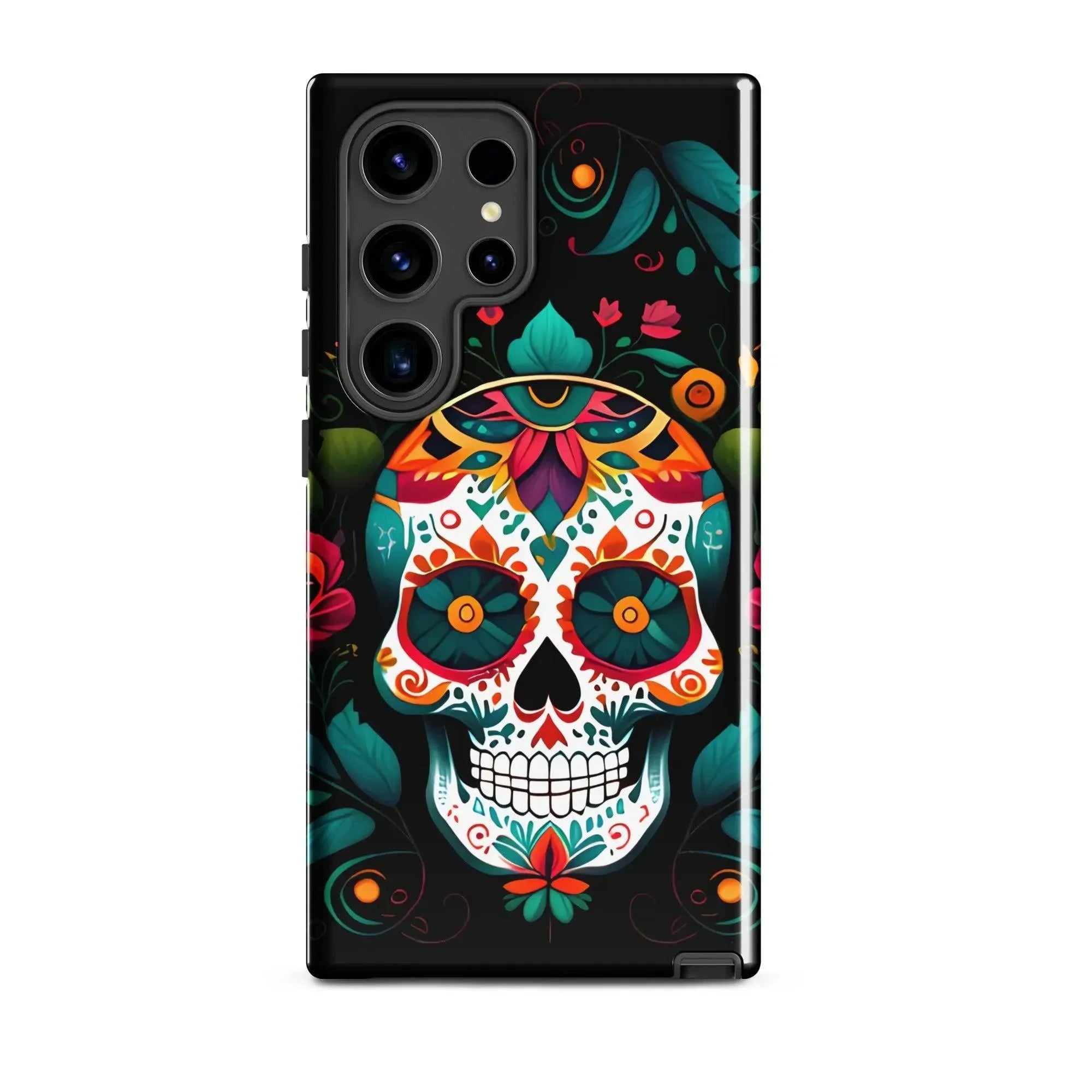 Mexican Sugar Skull Tough Samsung® Case - The Global Wanderer