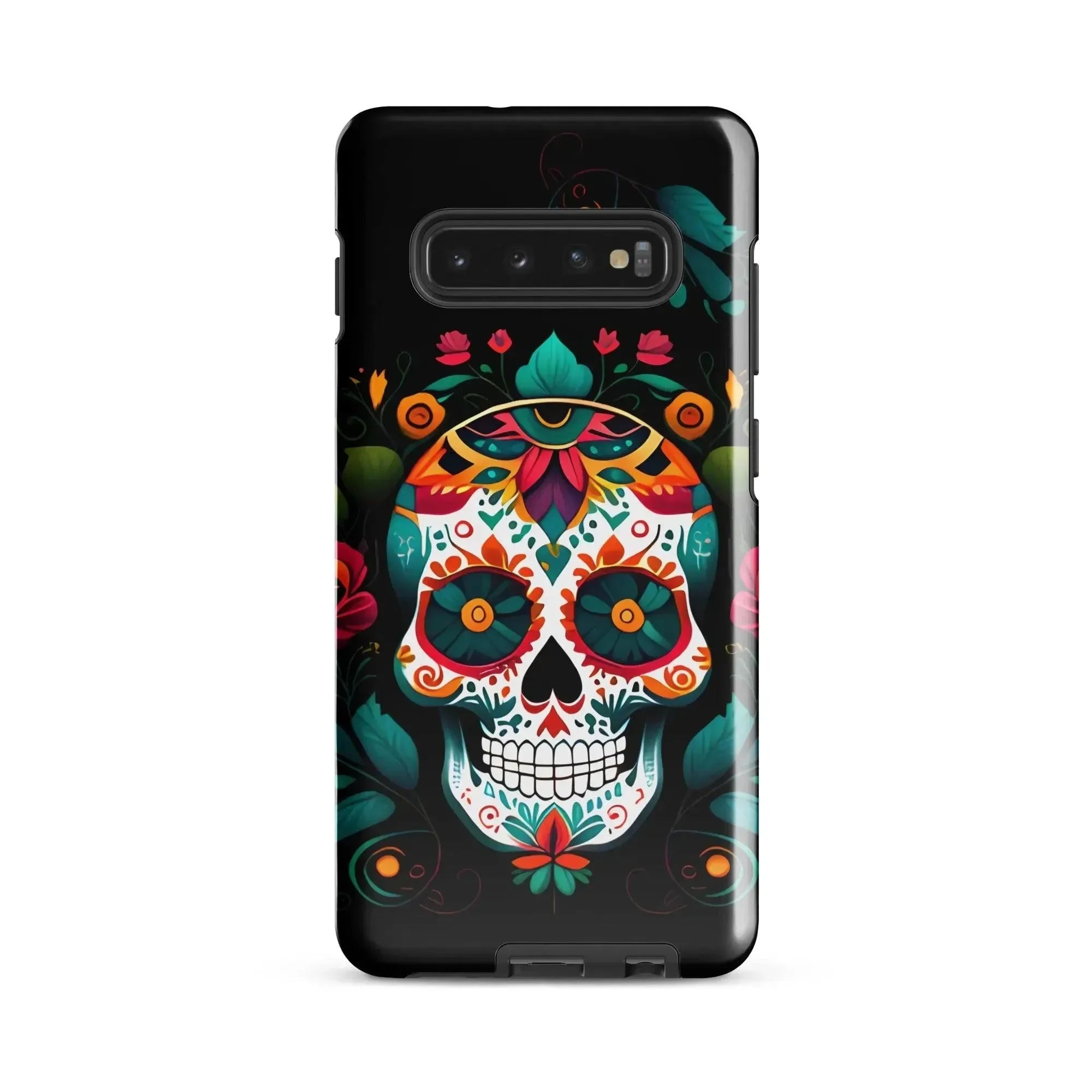 Mexican Sugar Skull Tough Samsung® Case - The Global Wanderer
