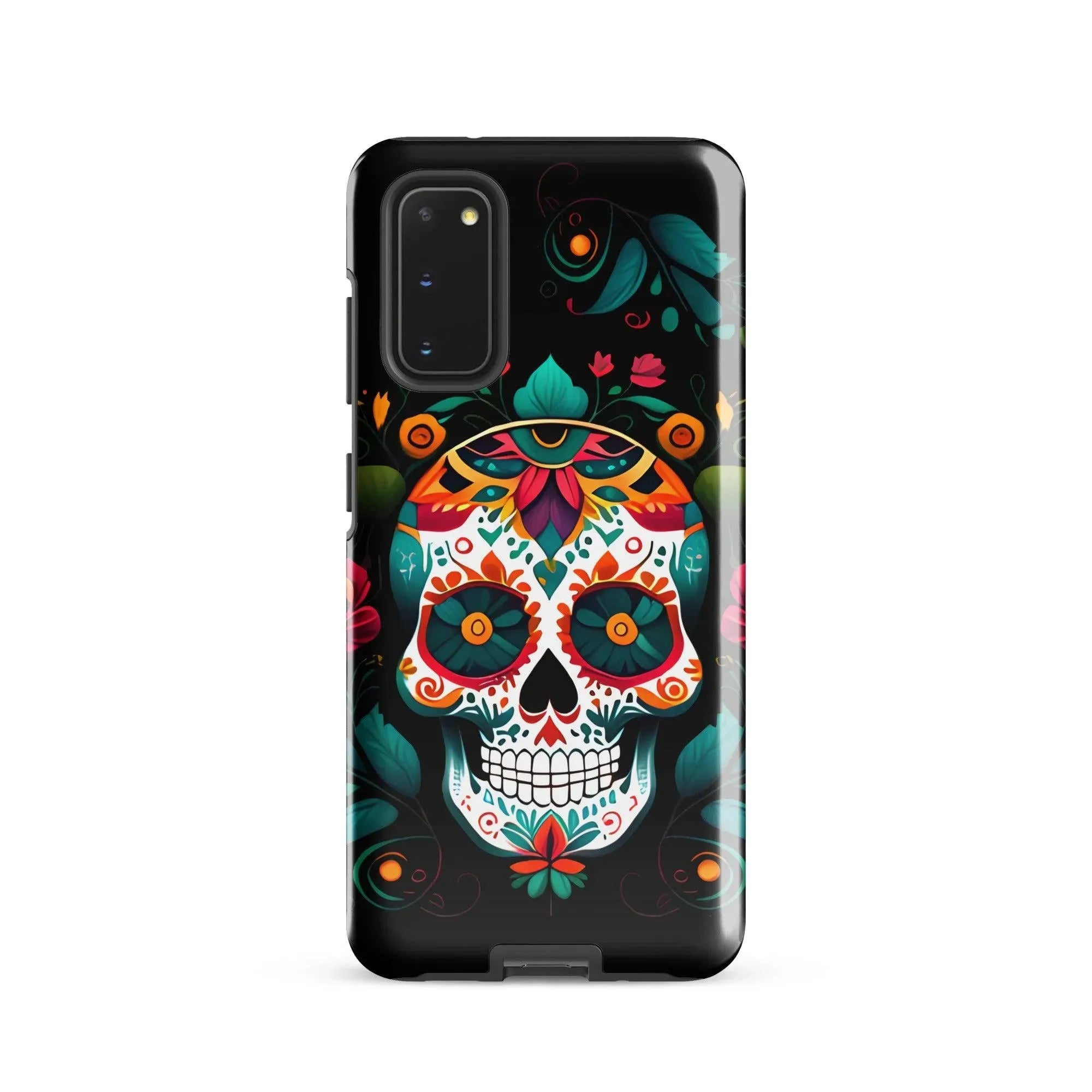 Mexican Sugar Skull Tough Samsung® Case - The Global Wanderer