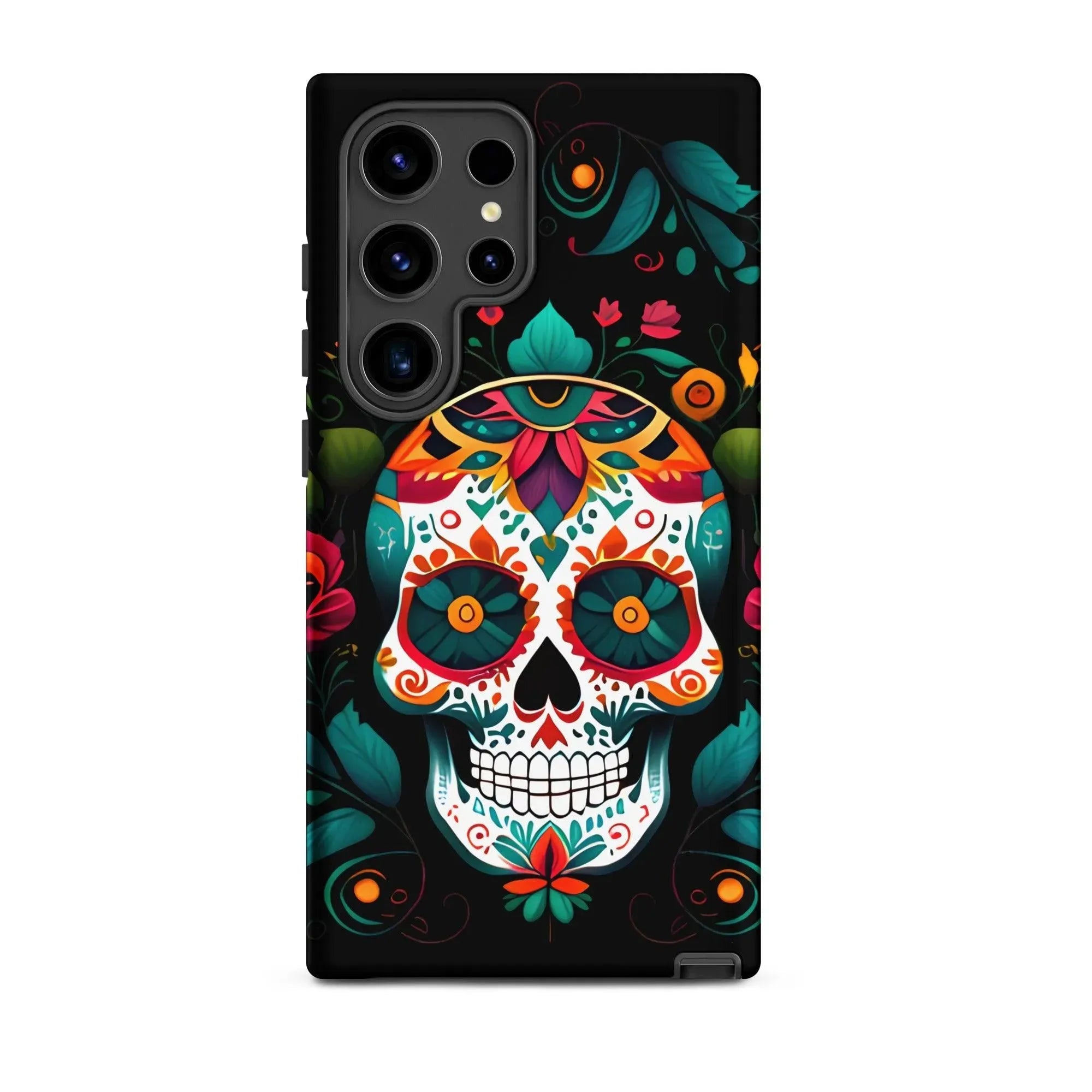 Mexican Sugar Skull Tough Samsung® Case - The Global Wanderer