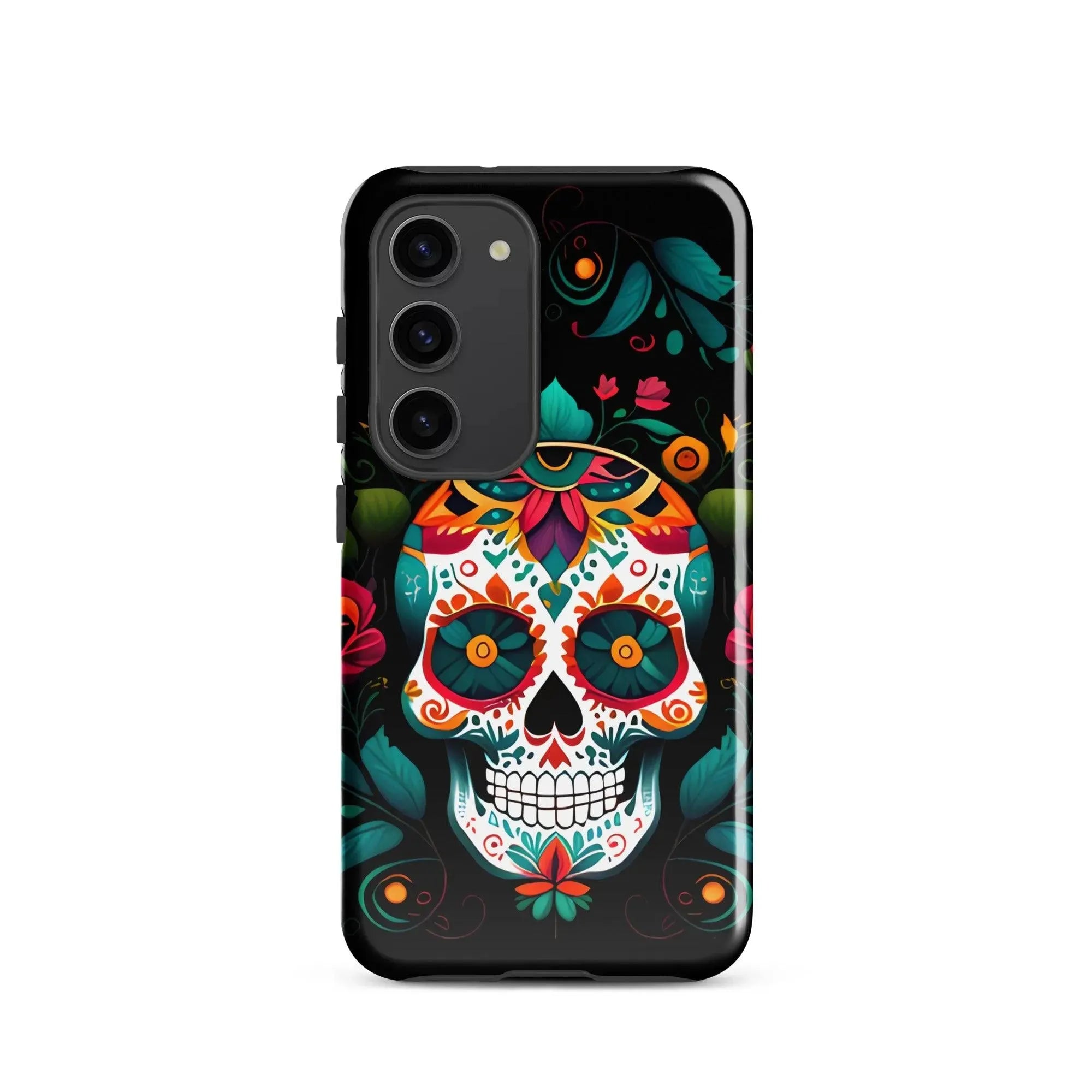 Mexican Sugar Skull Tough Samsung® Case - The Global Wanderer