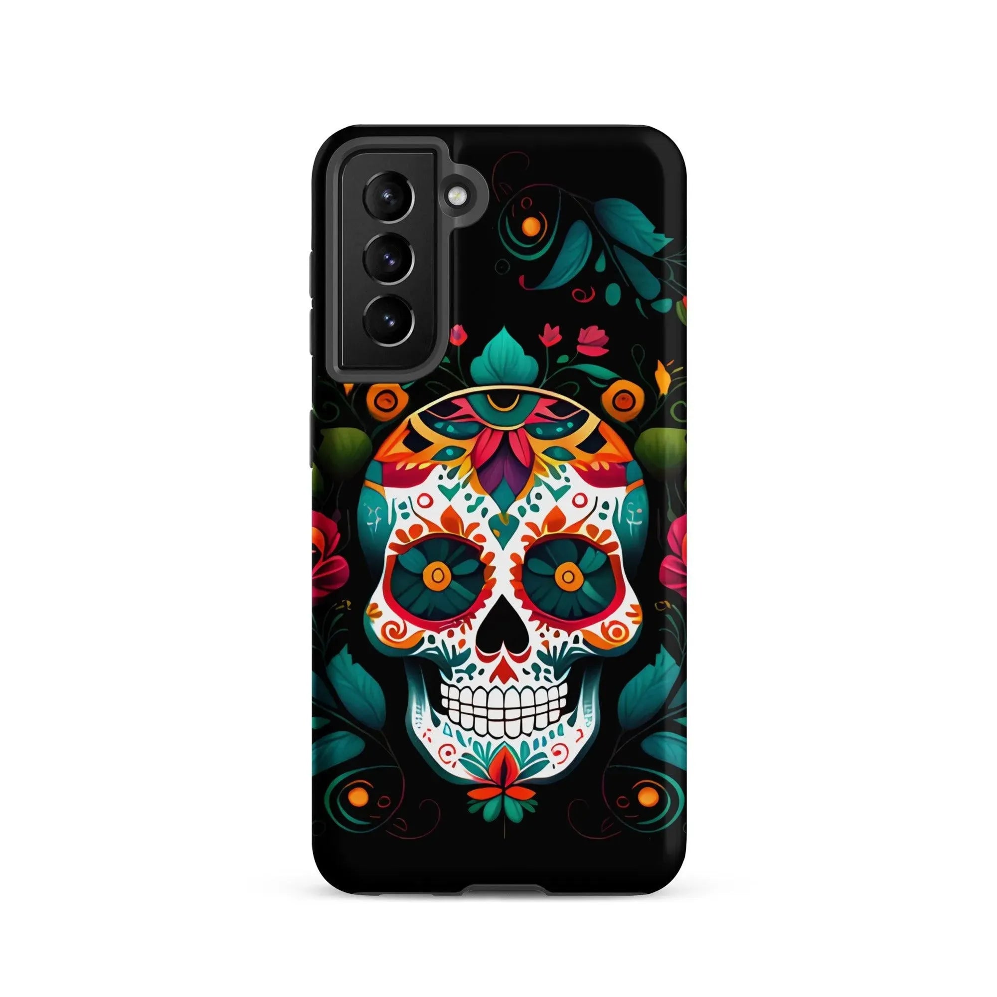 Mexican Sugar Skull Tough Samsung® Case - The Global Wanderer