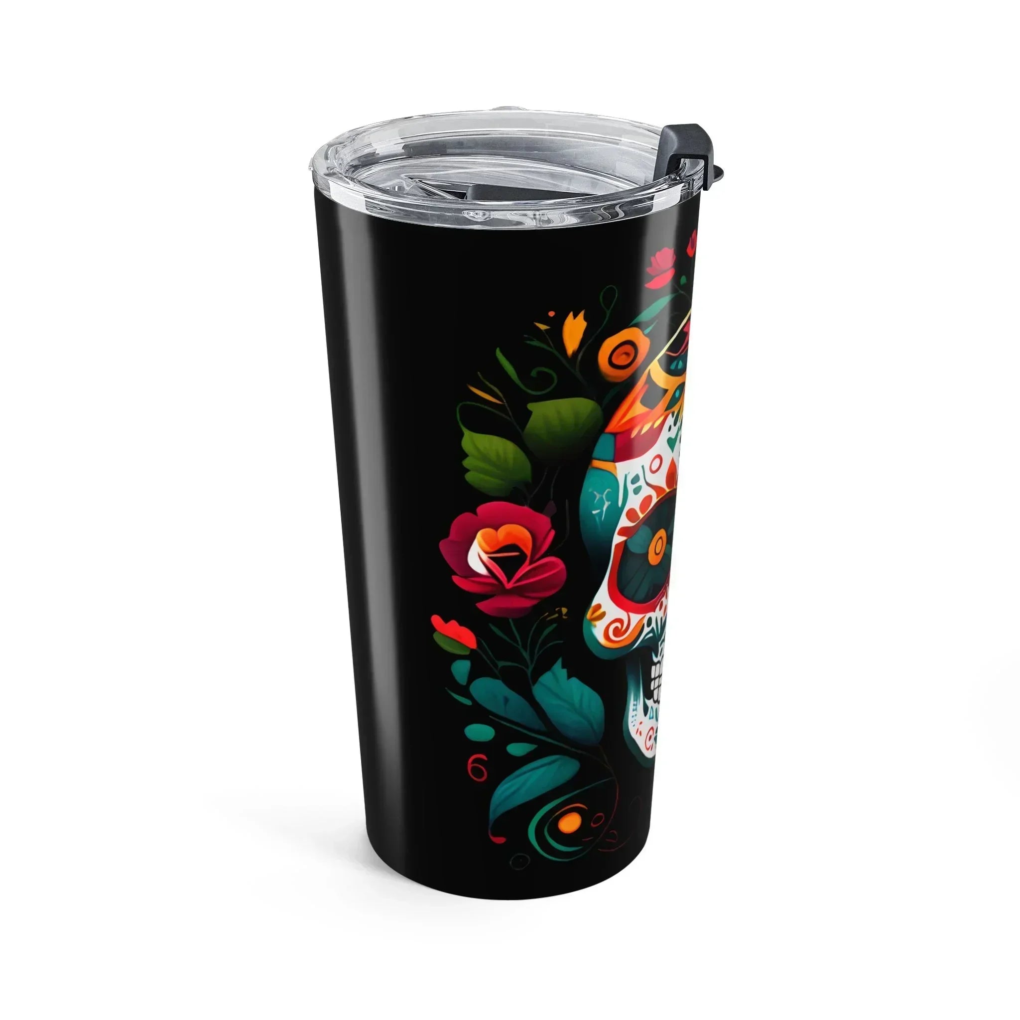 Mexican Sugar Skull Tumbler - The Global Wanderer