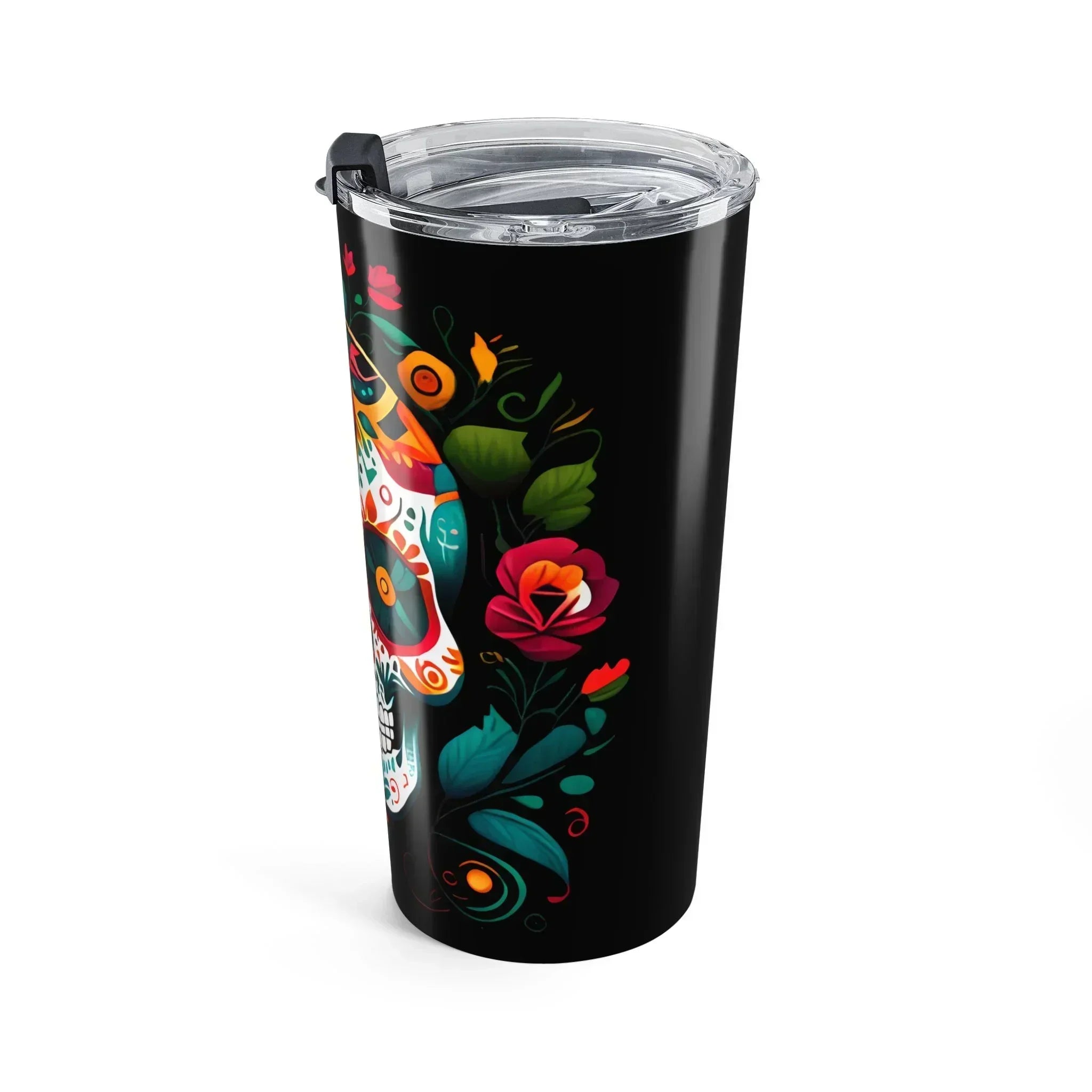 Mexican Sugar Skull Tumbler - The Global Wanderer