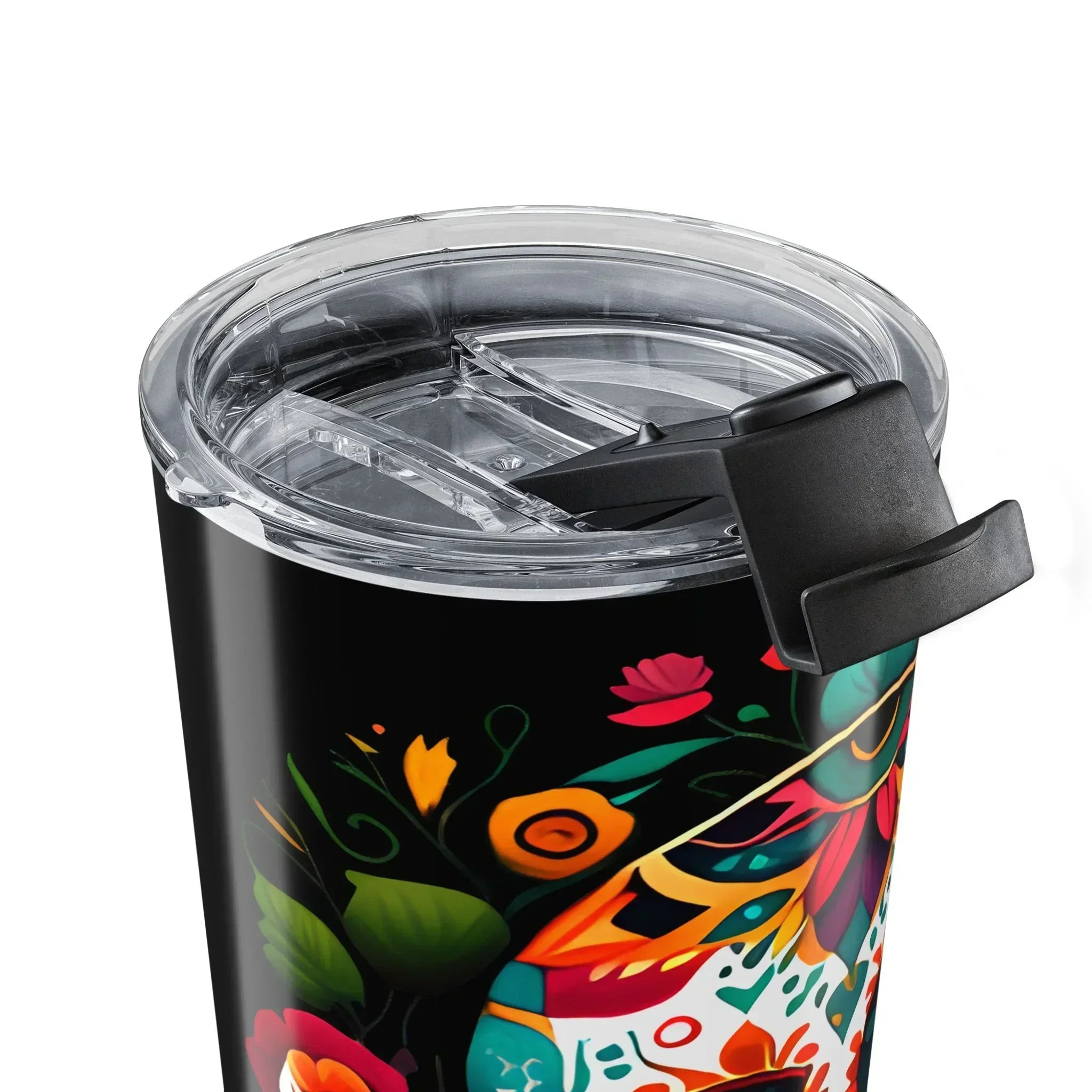 Mexican Sugar Skull Tumbler - The Global Wanderer
