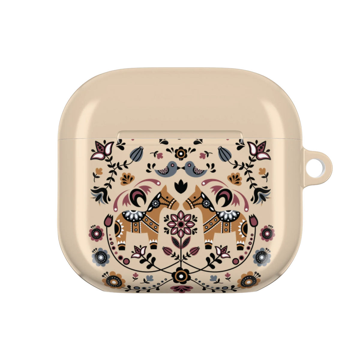 Midsommar Dala Horse AirPods 4 Case - The Global Wanderer
