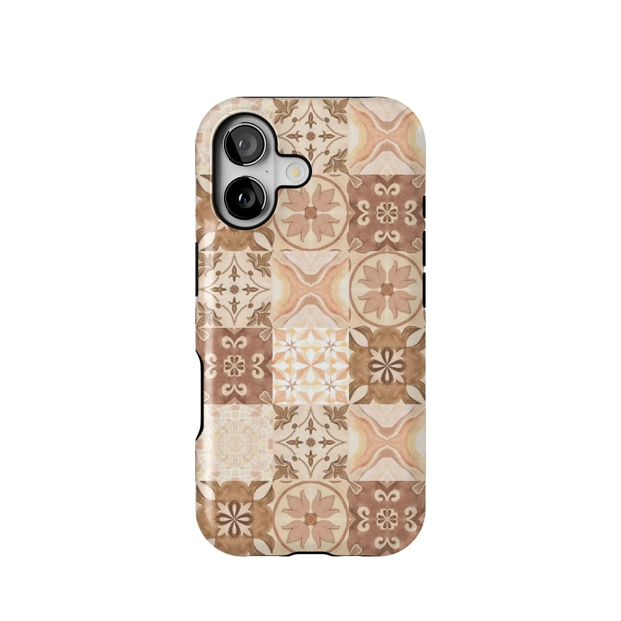 Moroccan Desert Tile Tough MagSafe iPhone Case - The Global Wanderer