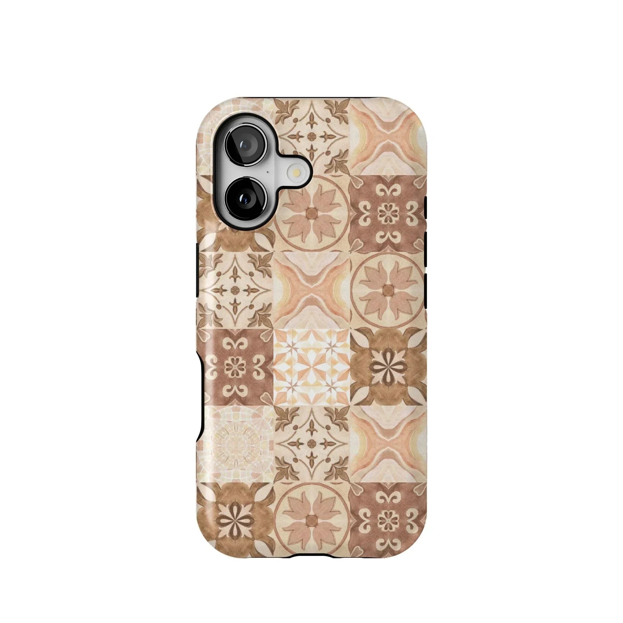 Moroccan Desert Tile Tough MagSafe iPhone Case - The Global Wanderer