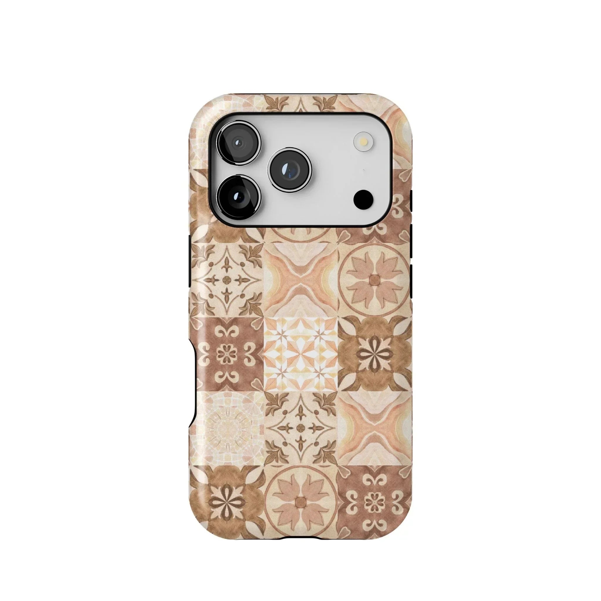 Moroccan Desert Tile Tough MagSafe iPhone Case - The Global Wanderer