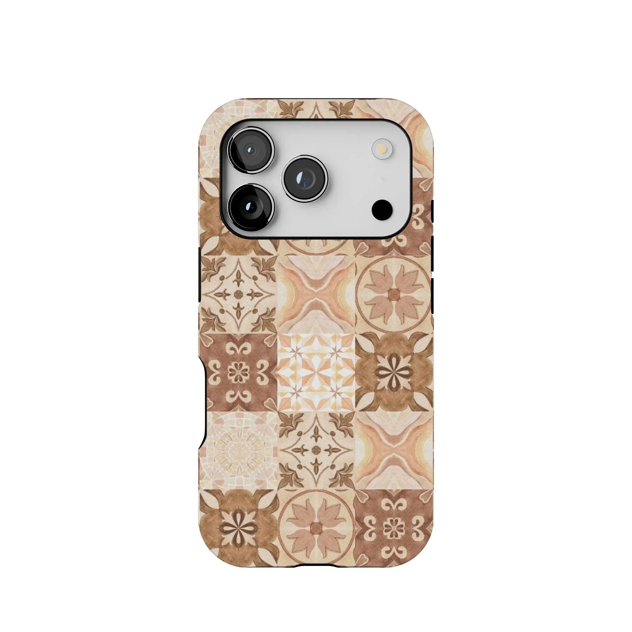 Moroccan Desert Tile Tough MagSafe iPhone Case - The Global Wanderer