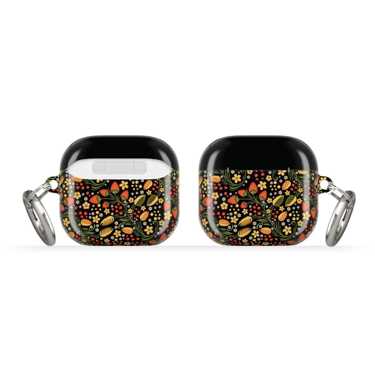 Moscow Berry Khokhloma AirPods 4 Case - The Global Wanderer