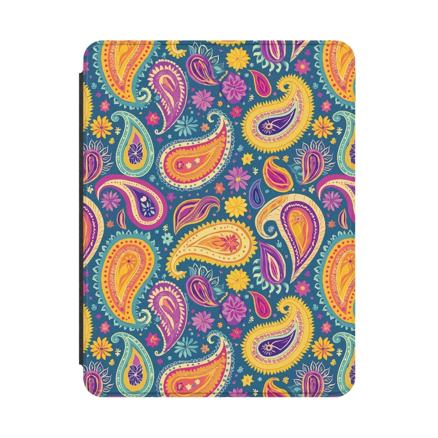 Mumbai Teal Paisley iPad Case - The Global Wanderer