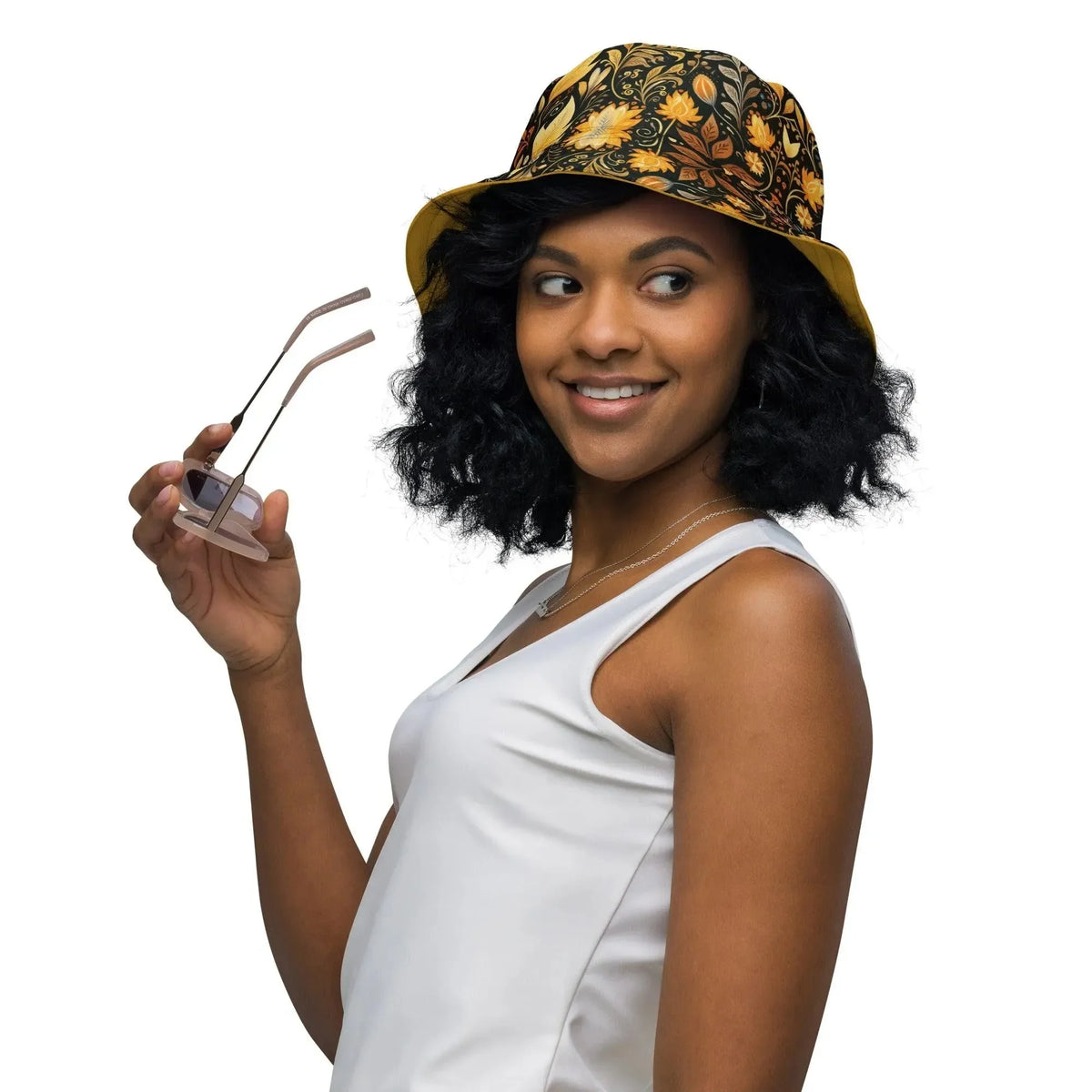 Munich Marigold Bavarian Reversible Bucket Hat - The Global Wanderer