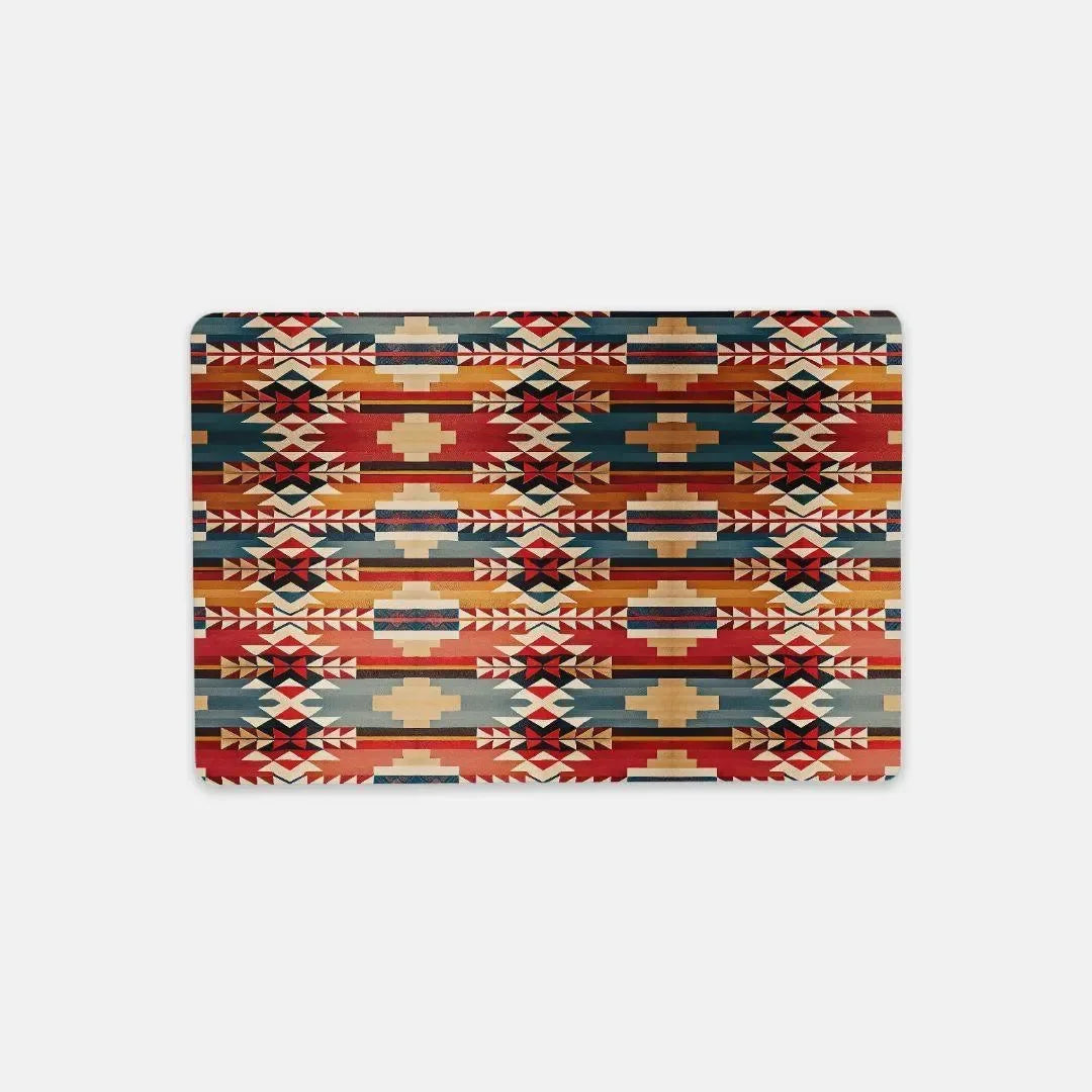 Native American Sunset Desk Mat - The Global Wanderer