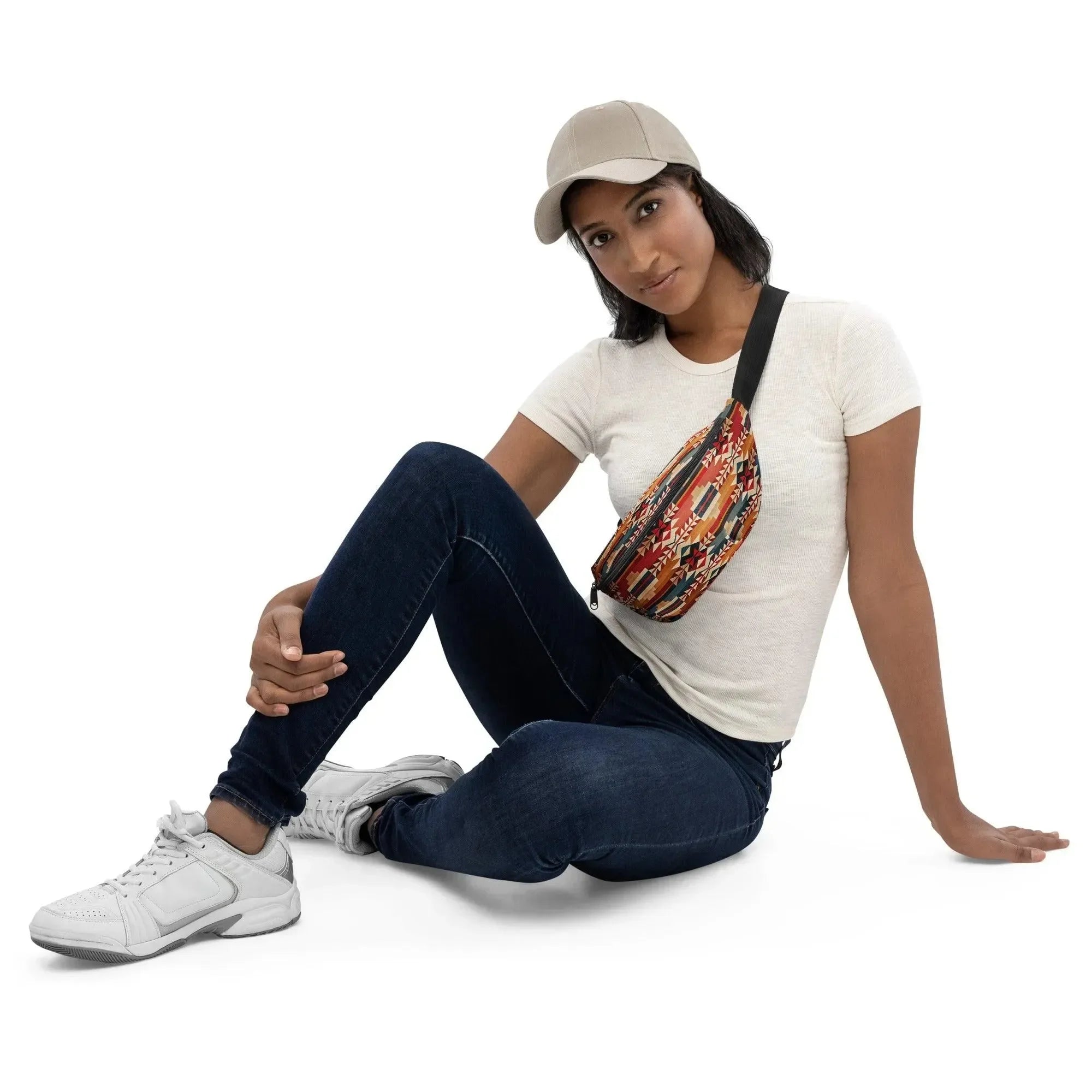 Native American Sunset Fanny Pack - The Global Wanderer