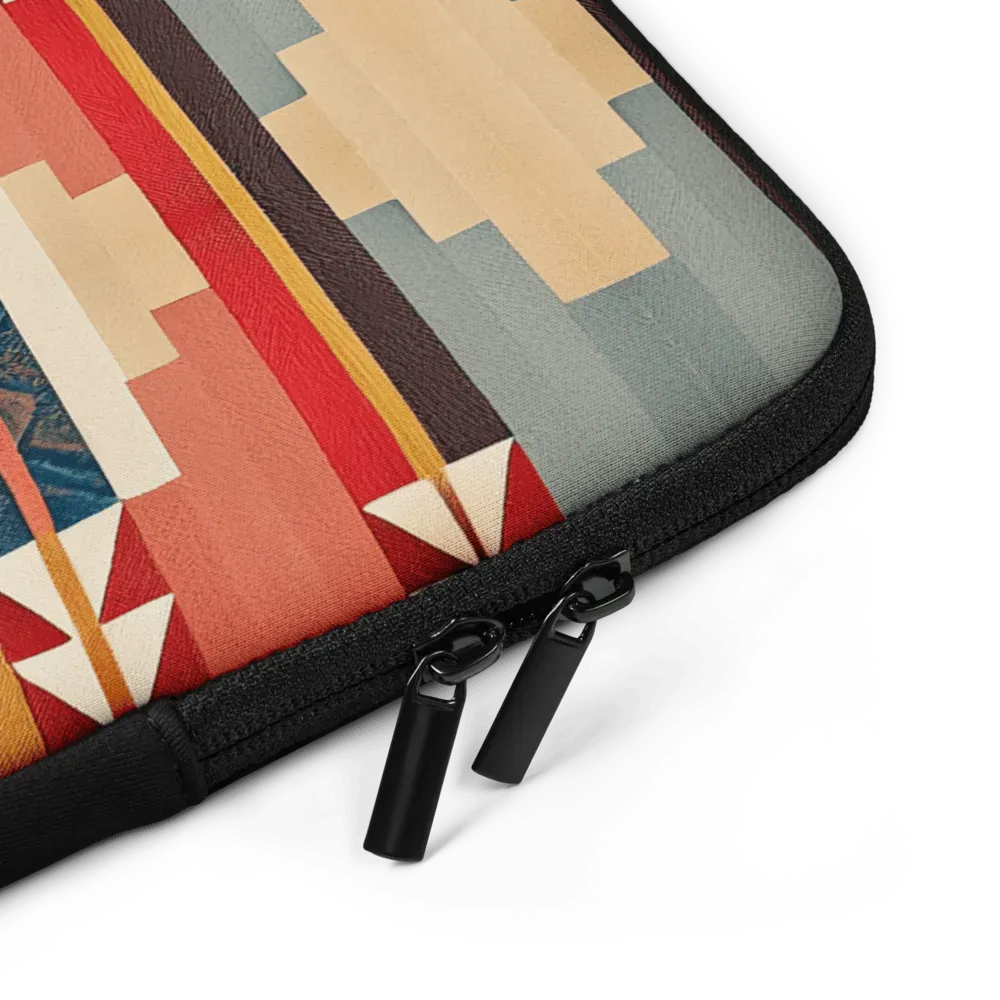 Native American Sunset Laptop Case - The Global Wanderer
