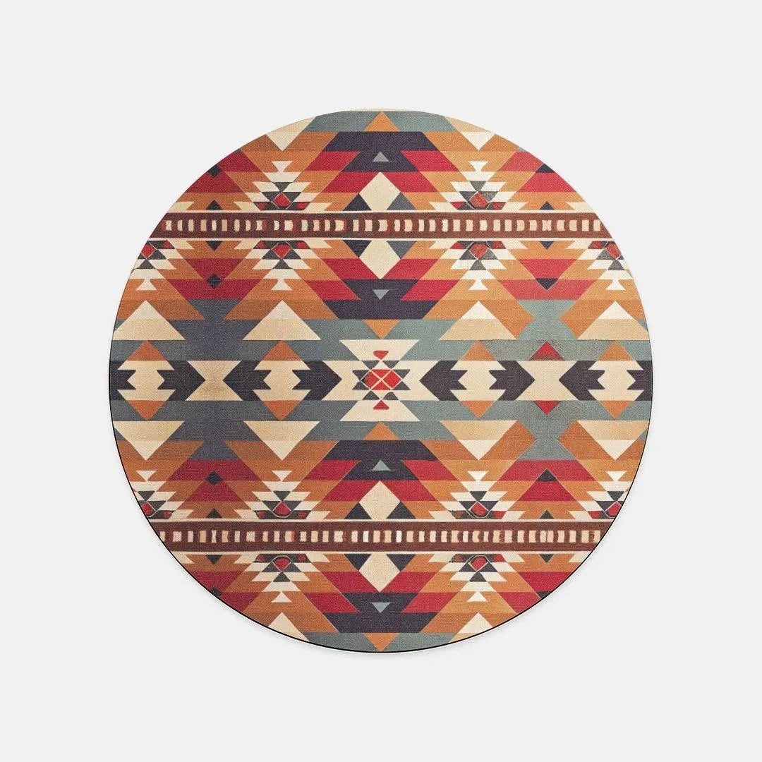 Native American Sunset Mouse Pad - The Global Wanderer