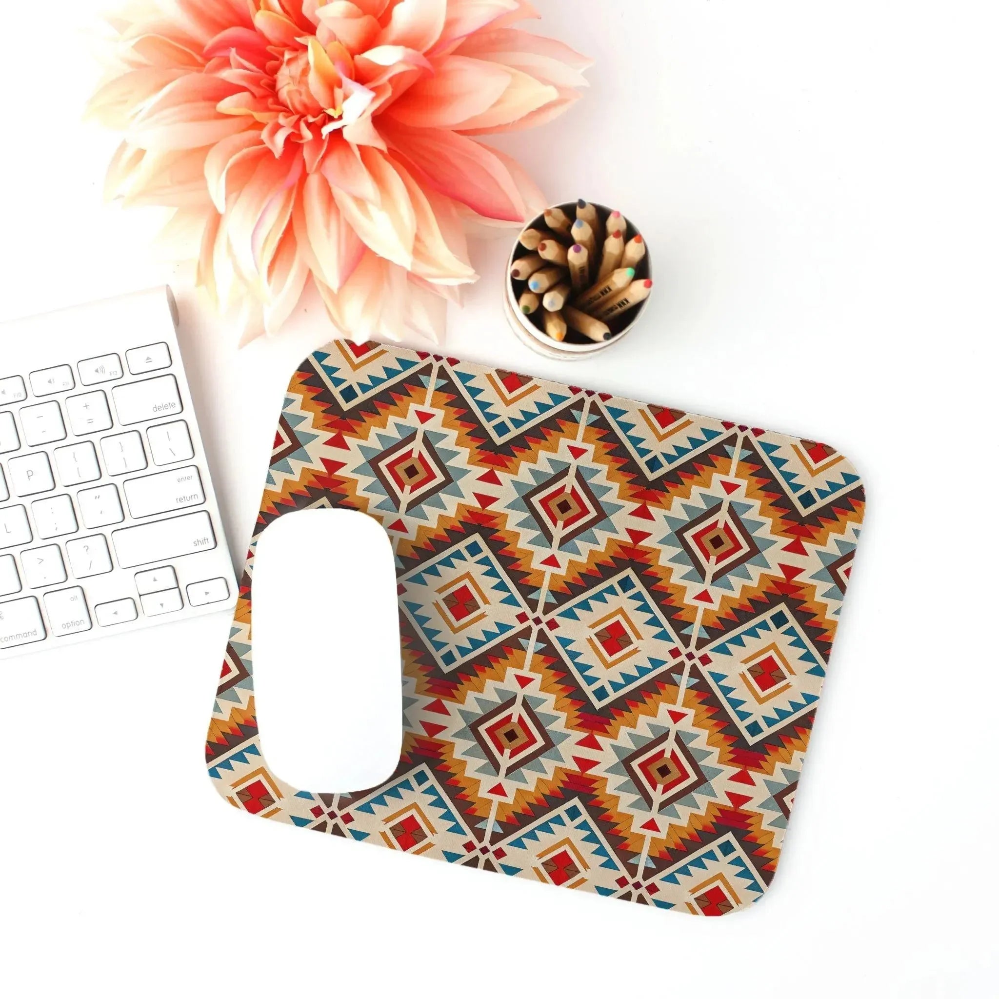 Native American Sunset Mouse Pad - The Global Wanderer