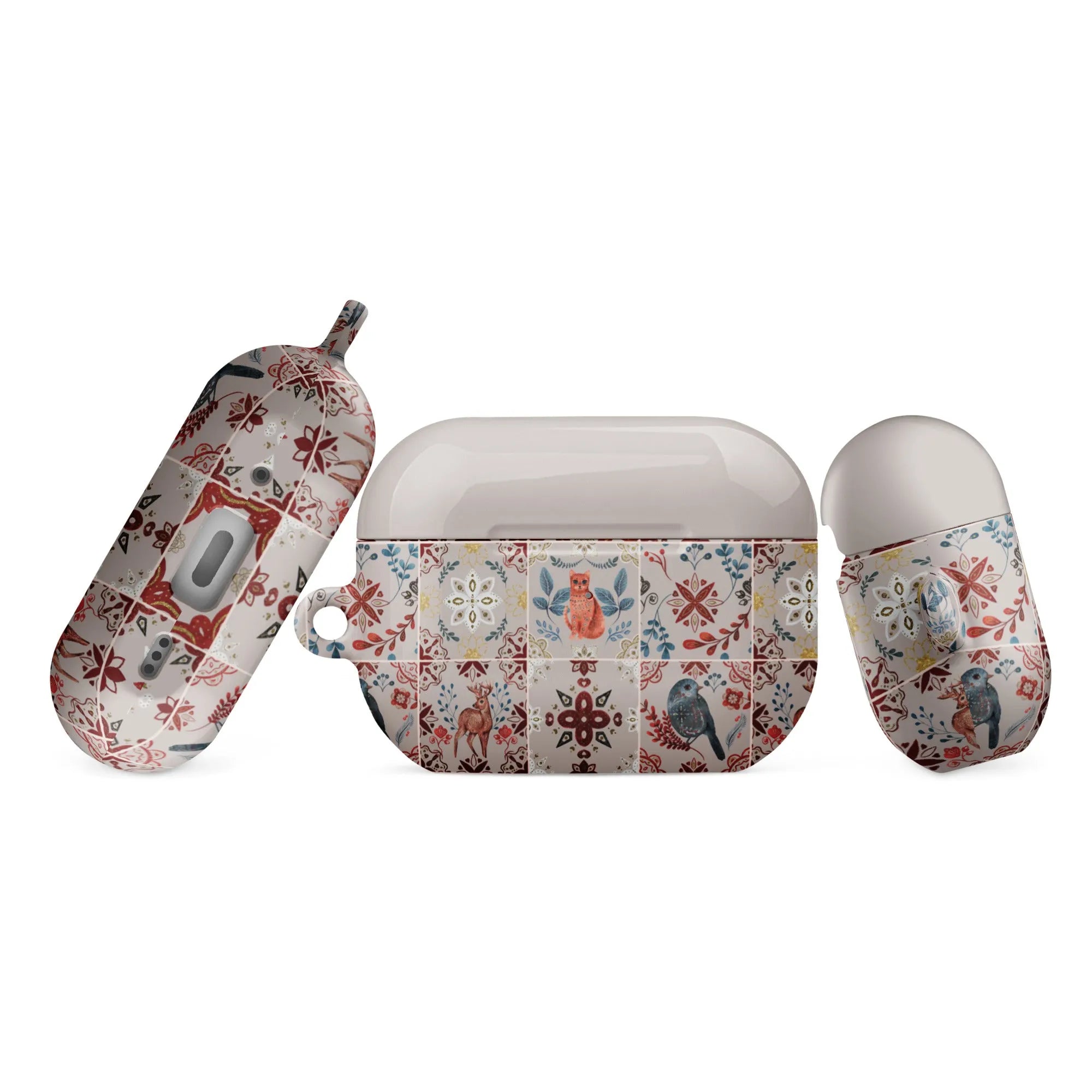 Nordic Tiles AirPod Pro 2 Case - The Global Wanderer