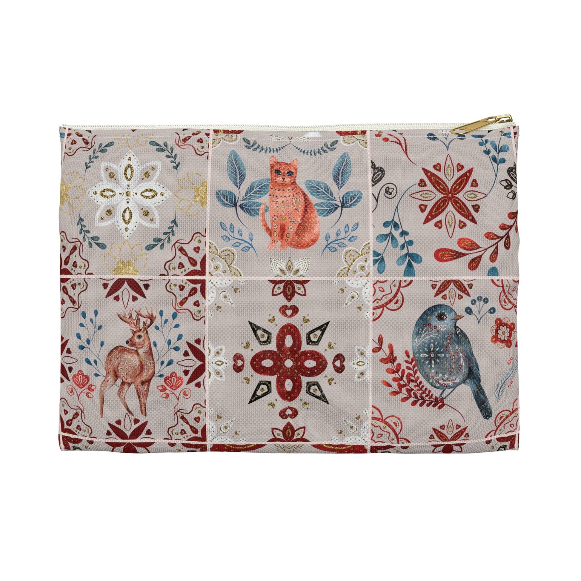 Nordic Tiles Pouch - The Global Wanderer