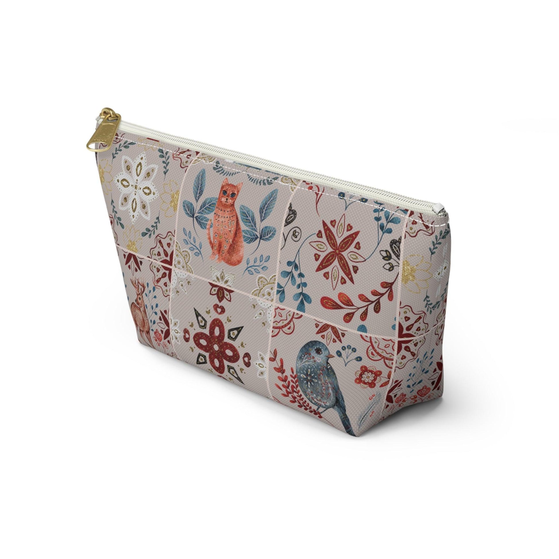 Nordic Tiles Print Pouch - The Global Wanderer