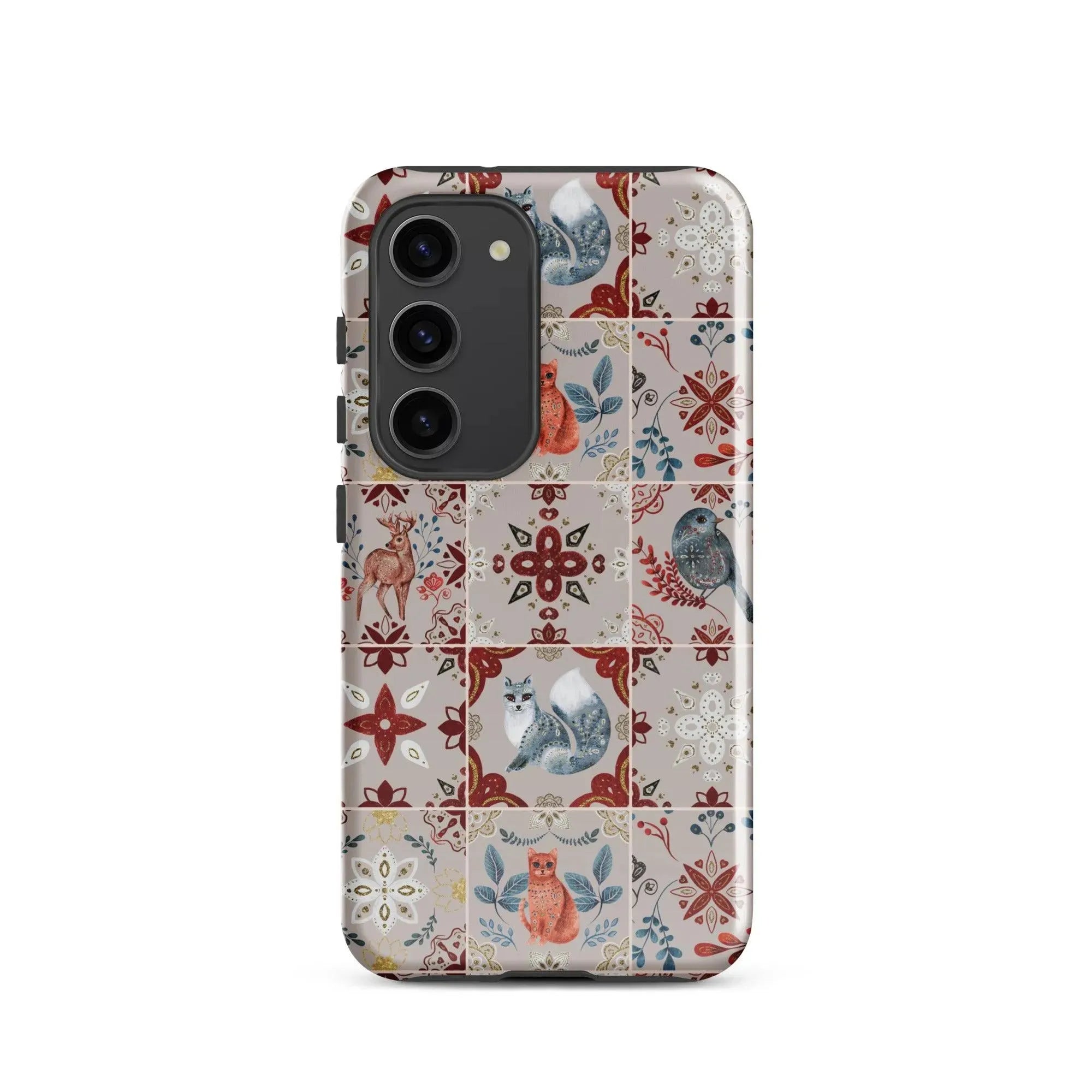 Nordic Tiles Tough Samsung® Case - The Global Wanderer