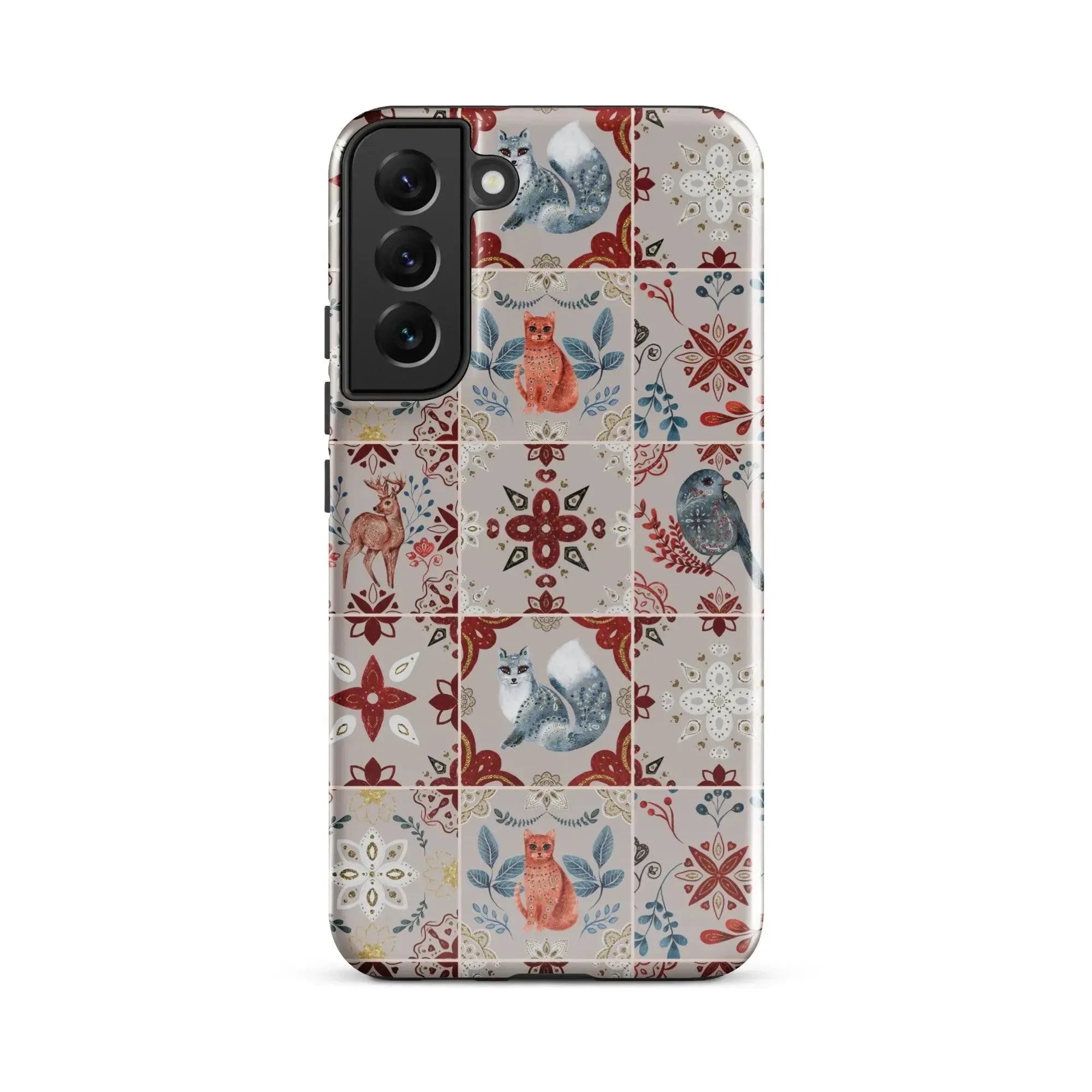 Nordic Tiles Tough Samsung® Case - The Global Wanderer