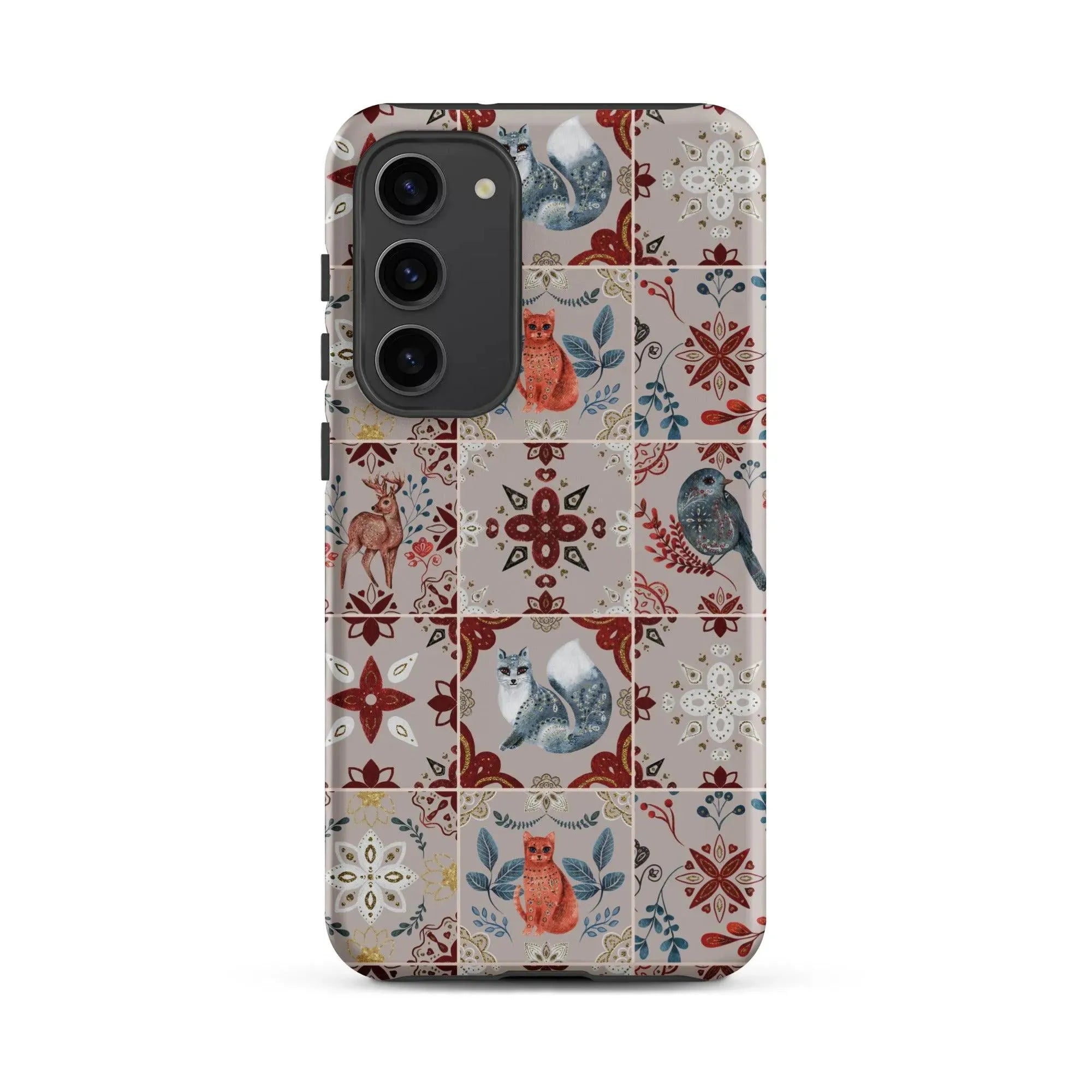 Nordic Tiles Tough Samsung® Case - The Global Wanderer