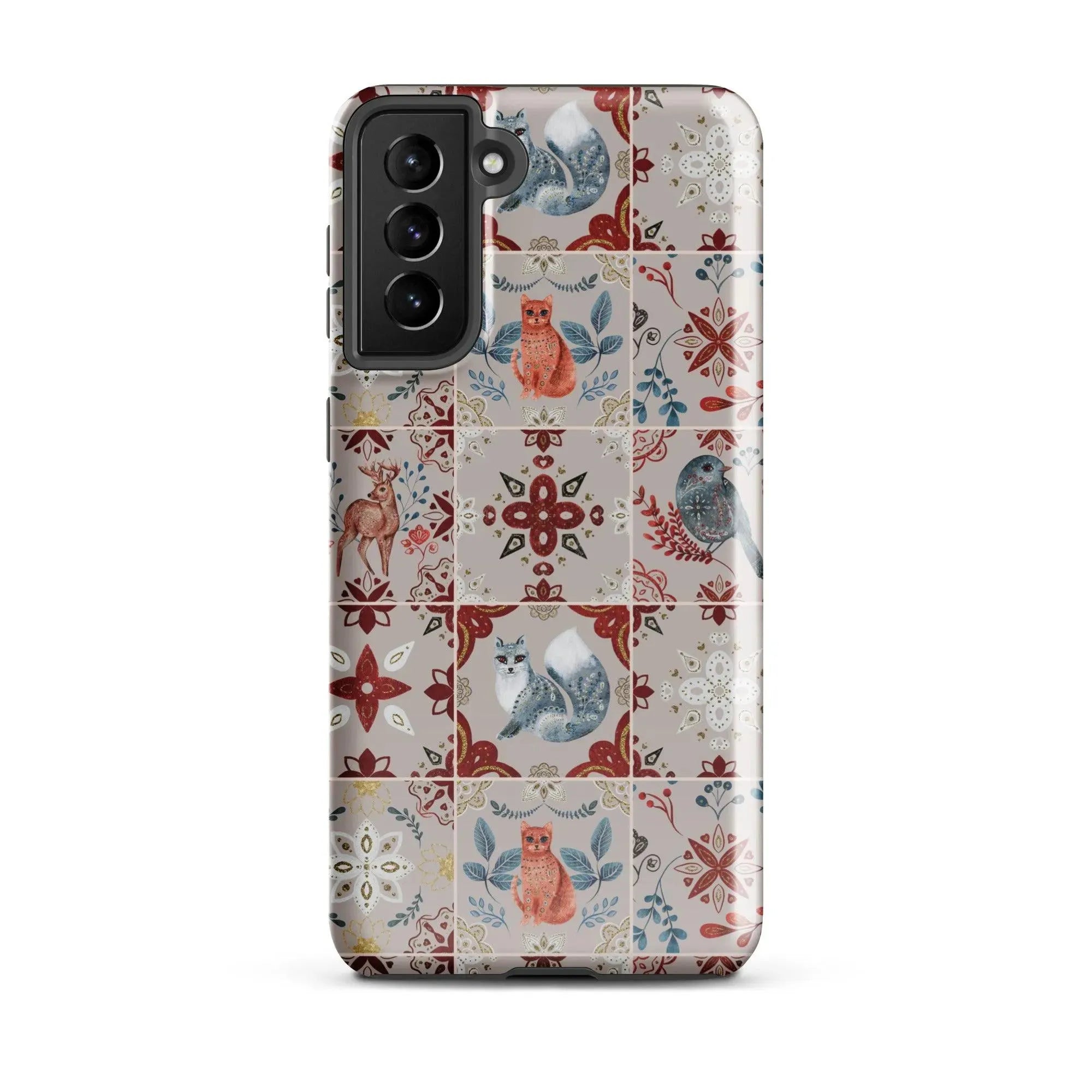 Nordic Tiles Tough Samsung® Case - The Global Wanderer