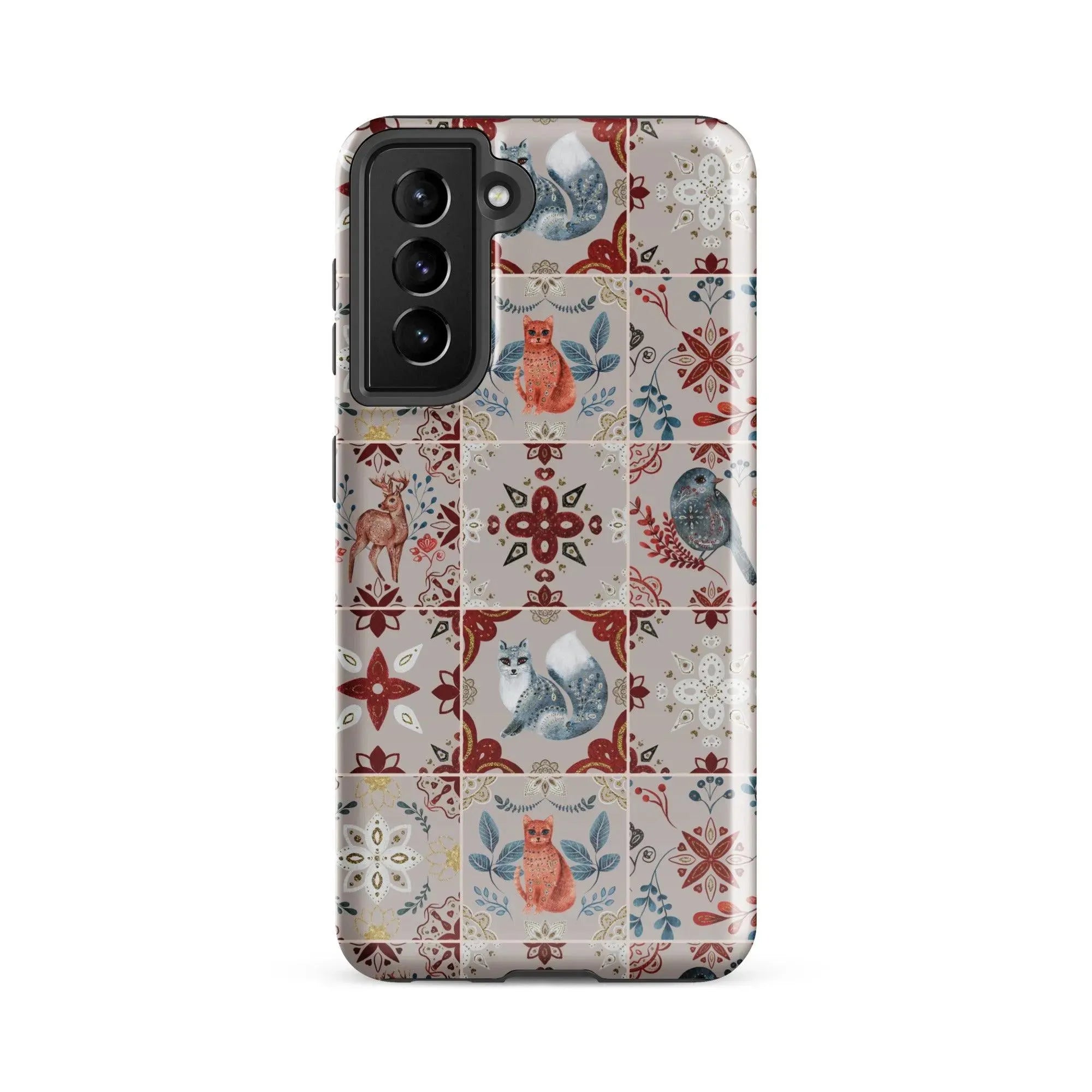 Nordic Tiles Tough Samsung® Case - The Global Wanderer