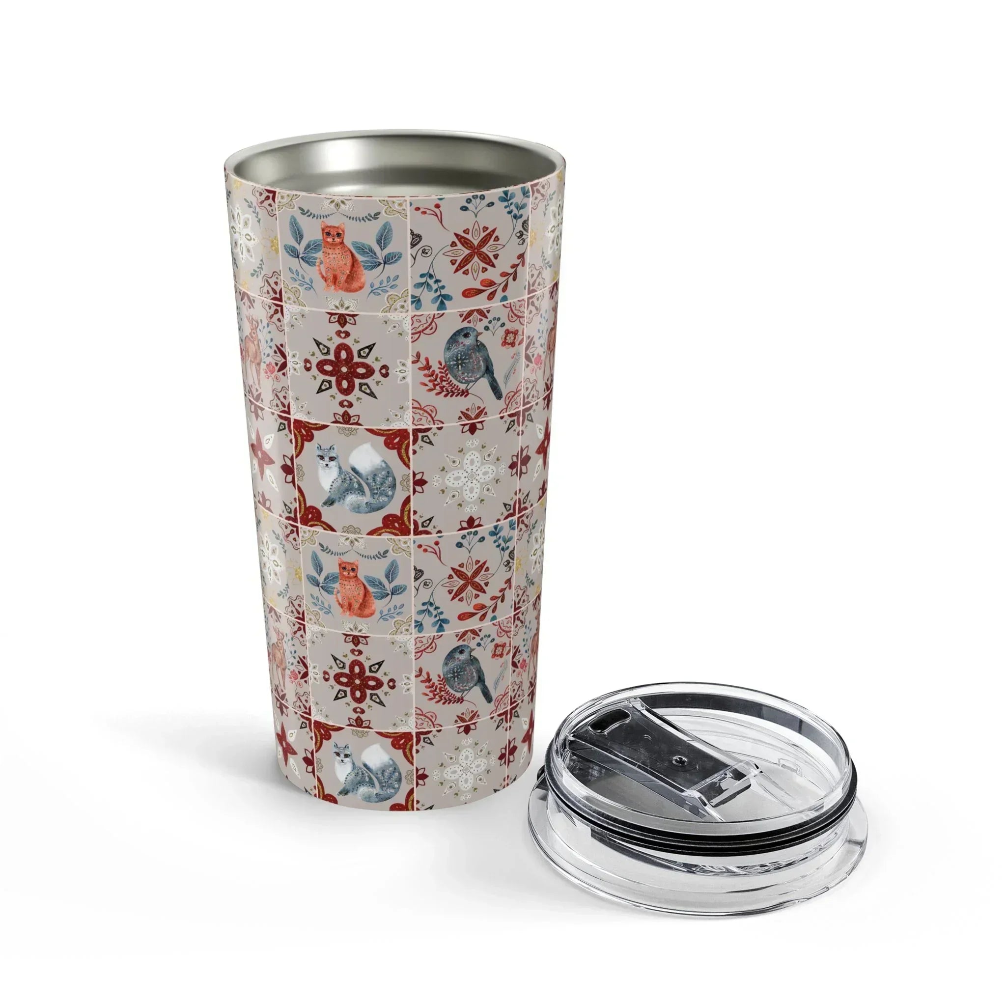 Nordic Tiles Tumbler - The Global Wanderer