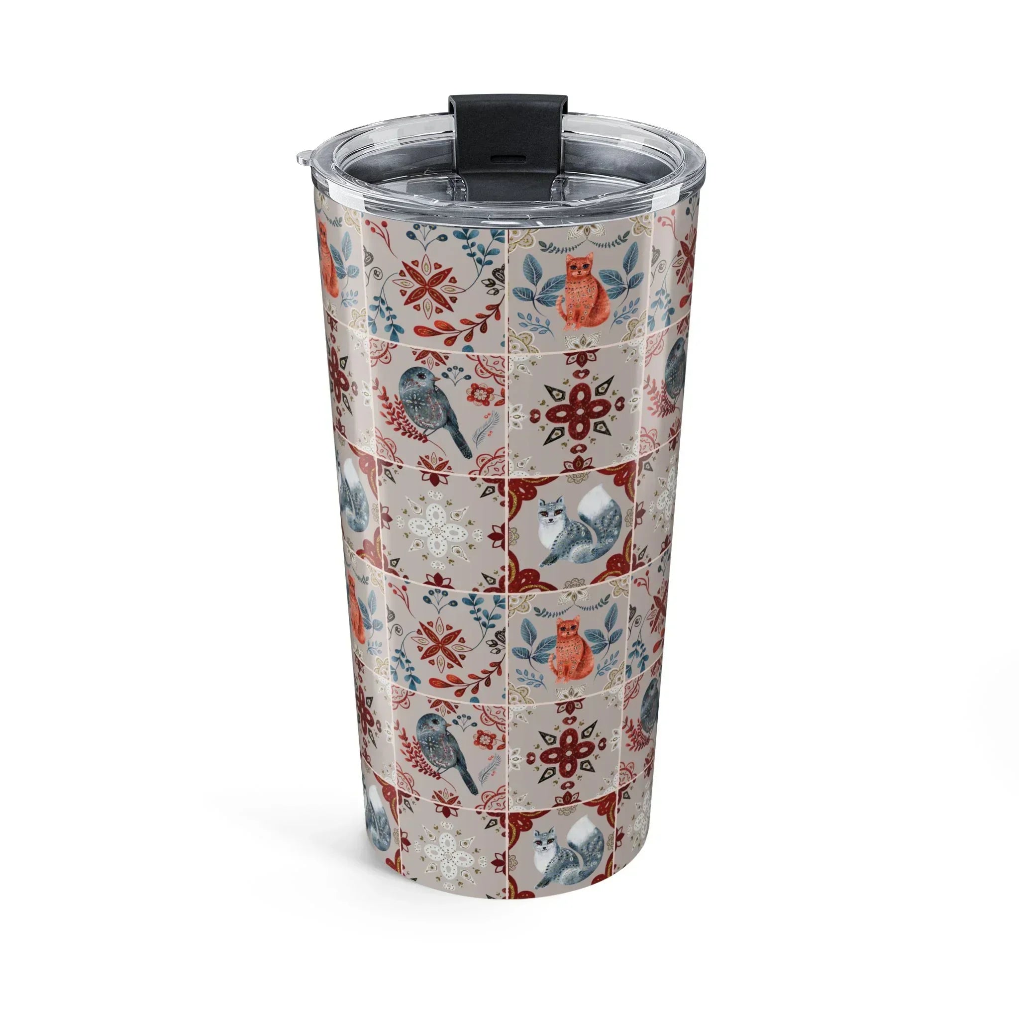 Nordic Tiles Tumbler - The Global Wanderer
