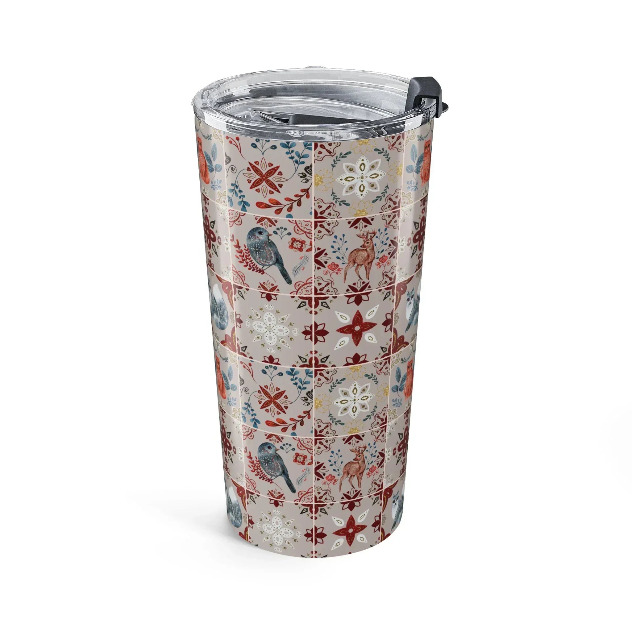 Nordic Tiles Tumbler - The Global Wanderer