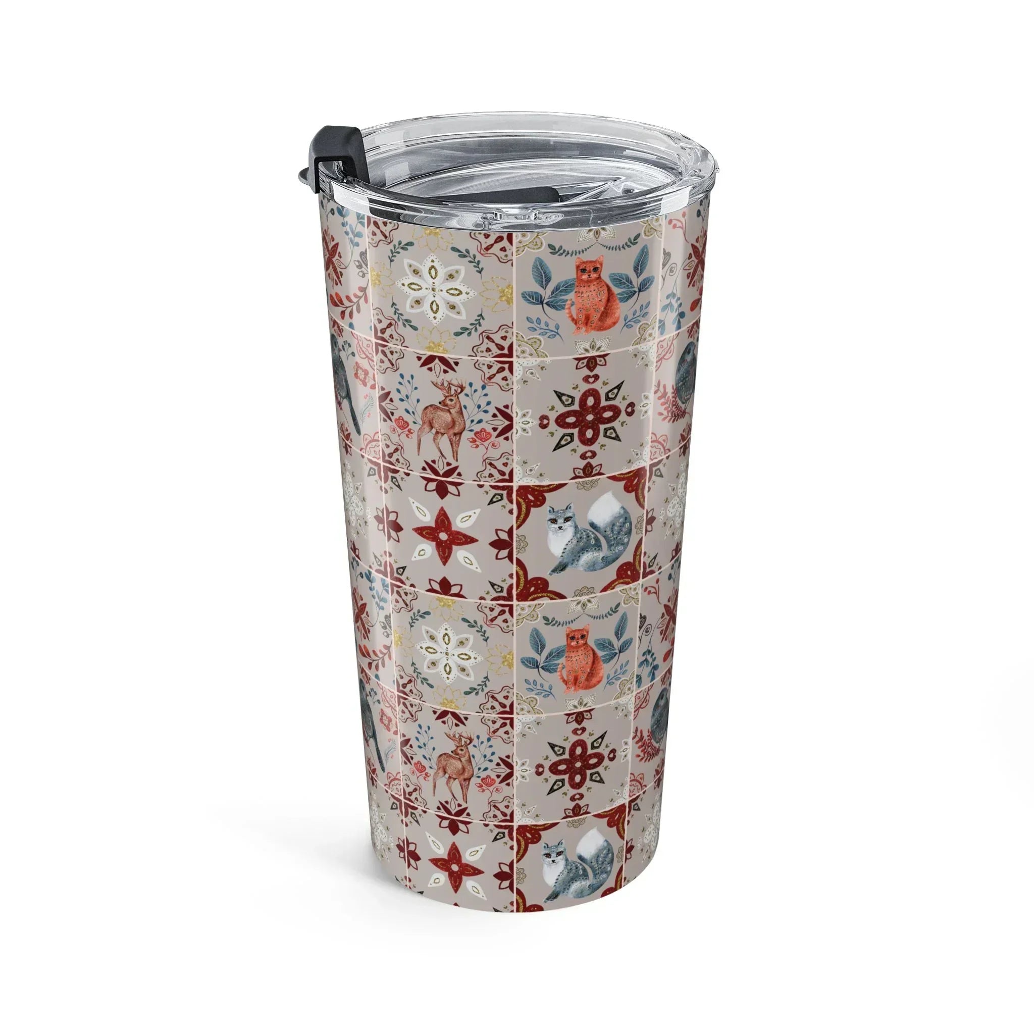 Nordic Tiles Tumbler - The Global Wanderer
