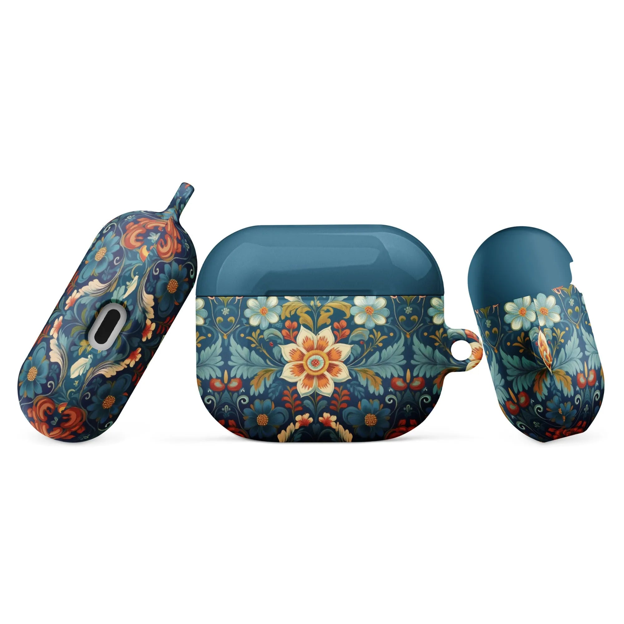 Norwegian Rosemaling AirPod 3 Case - The Global Wanderer