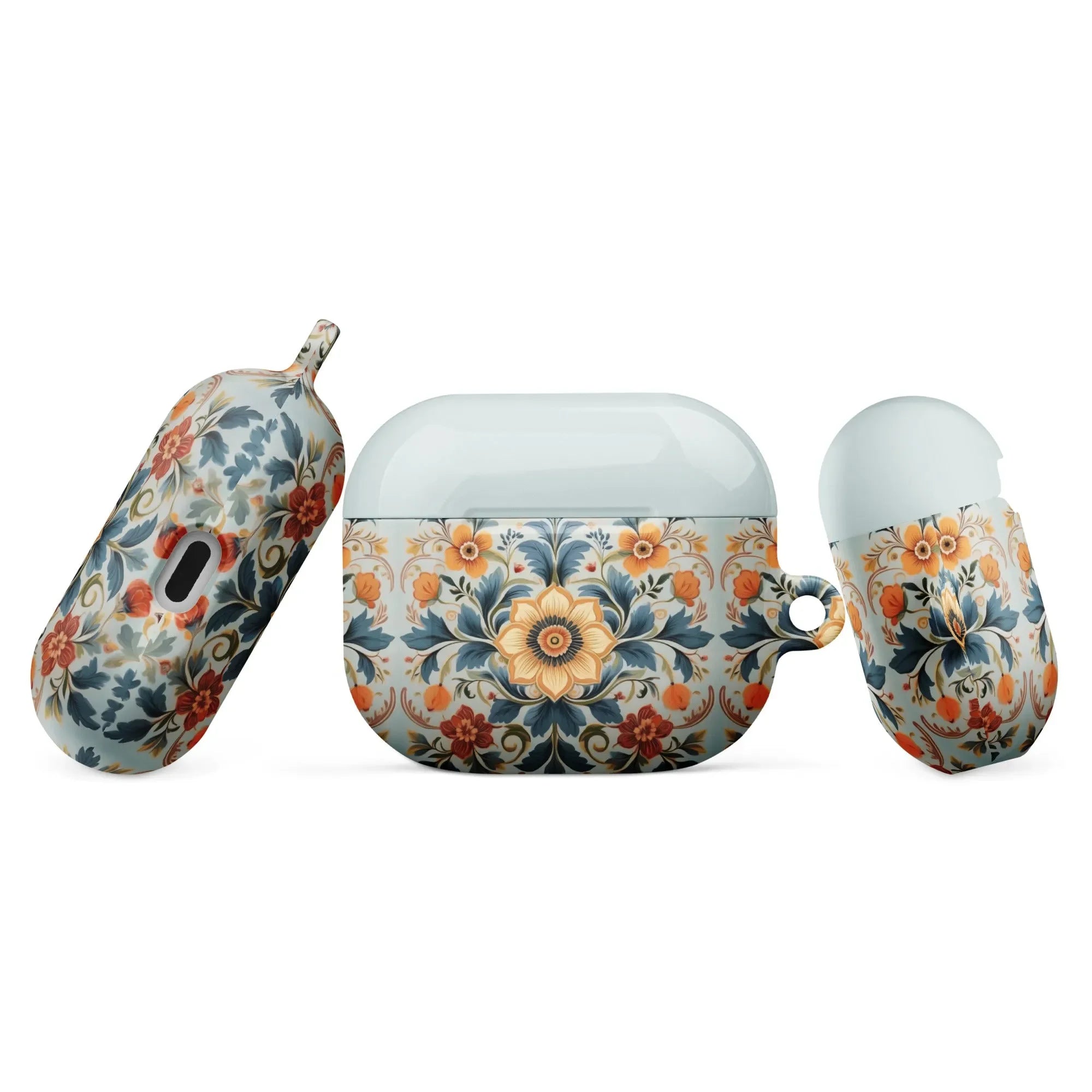 Norwegian Rosemaling AirPod 3 Case - The Global Wanderer