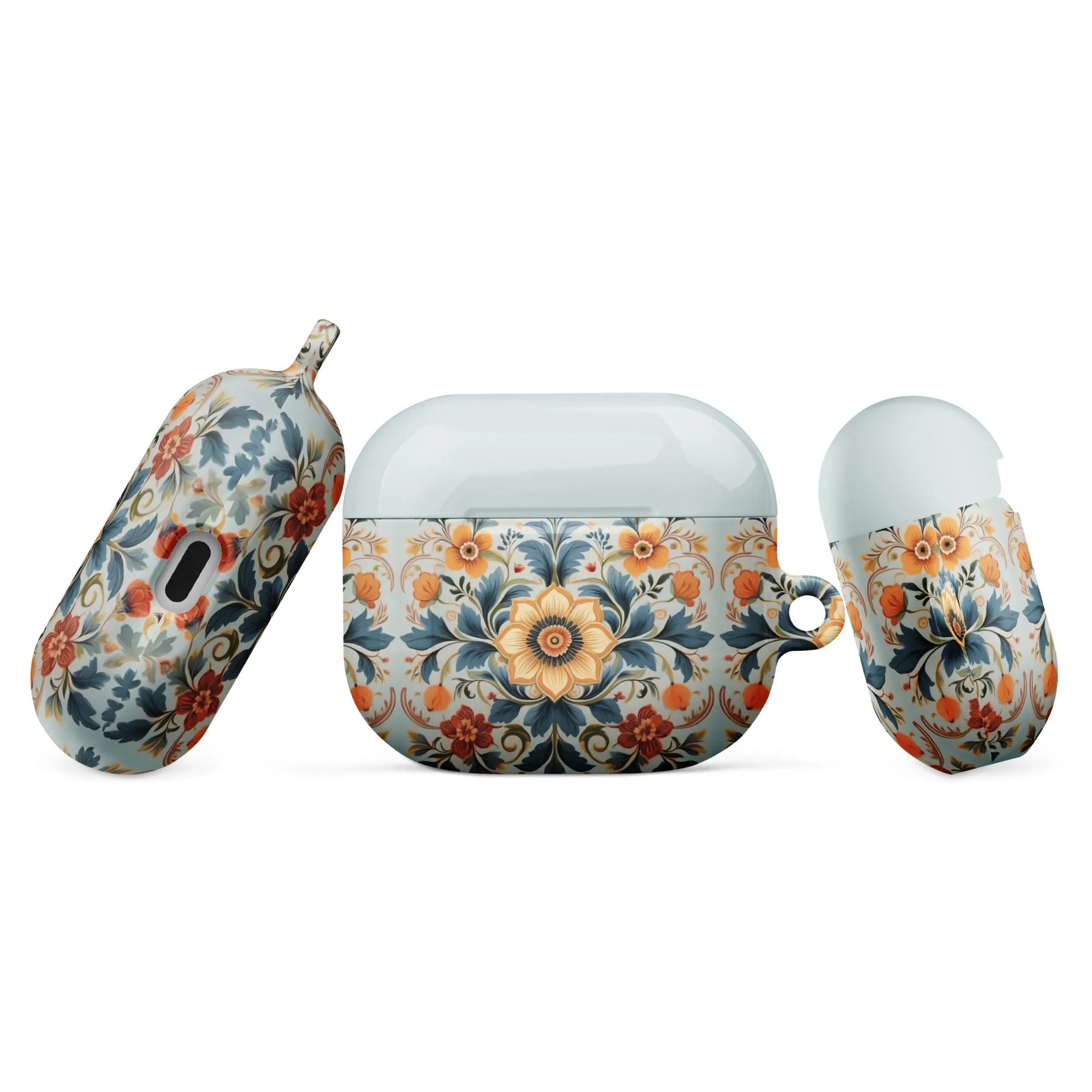 Norwegian Rosemaling AirPod 3 Case - The Global Wanderer
