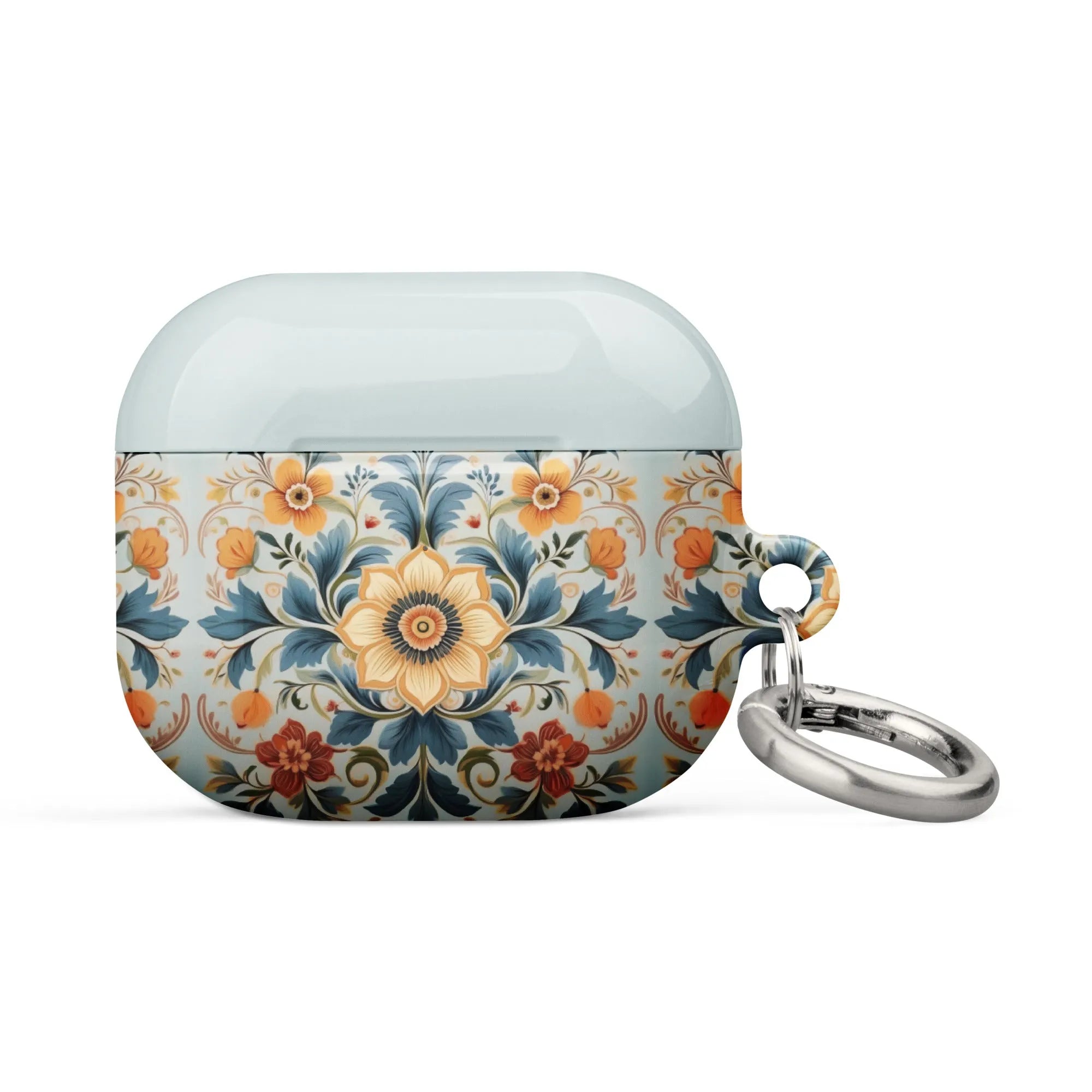 Norwegian Rosemaling AirPod 3 Case - The Global Wanderer