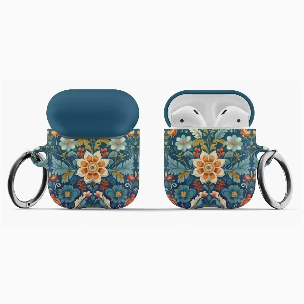 Norwegian Rosemaling AirPod Pro Case - The Global Wanderer